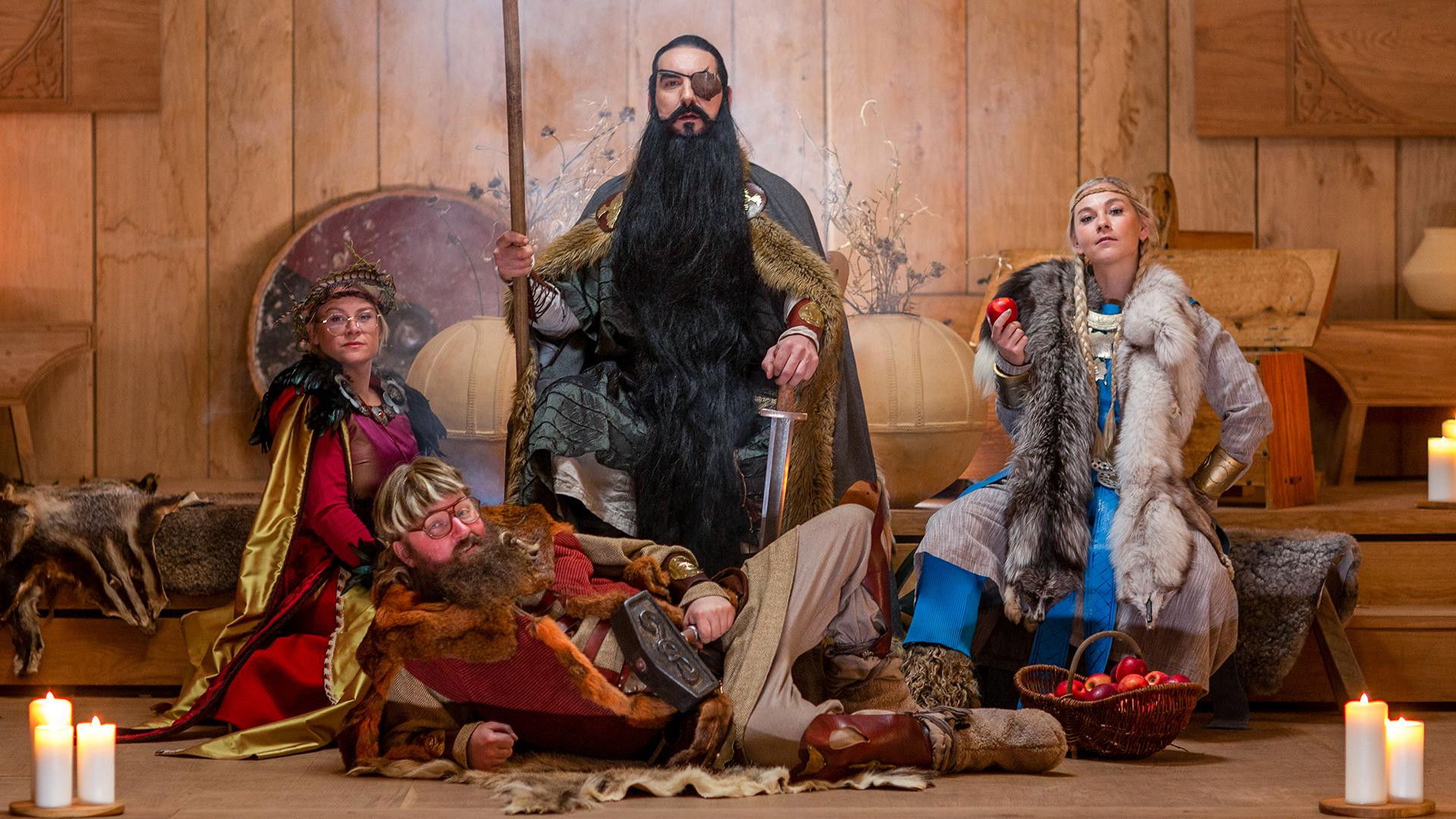 Backdrop for Mission Valhalla