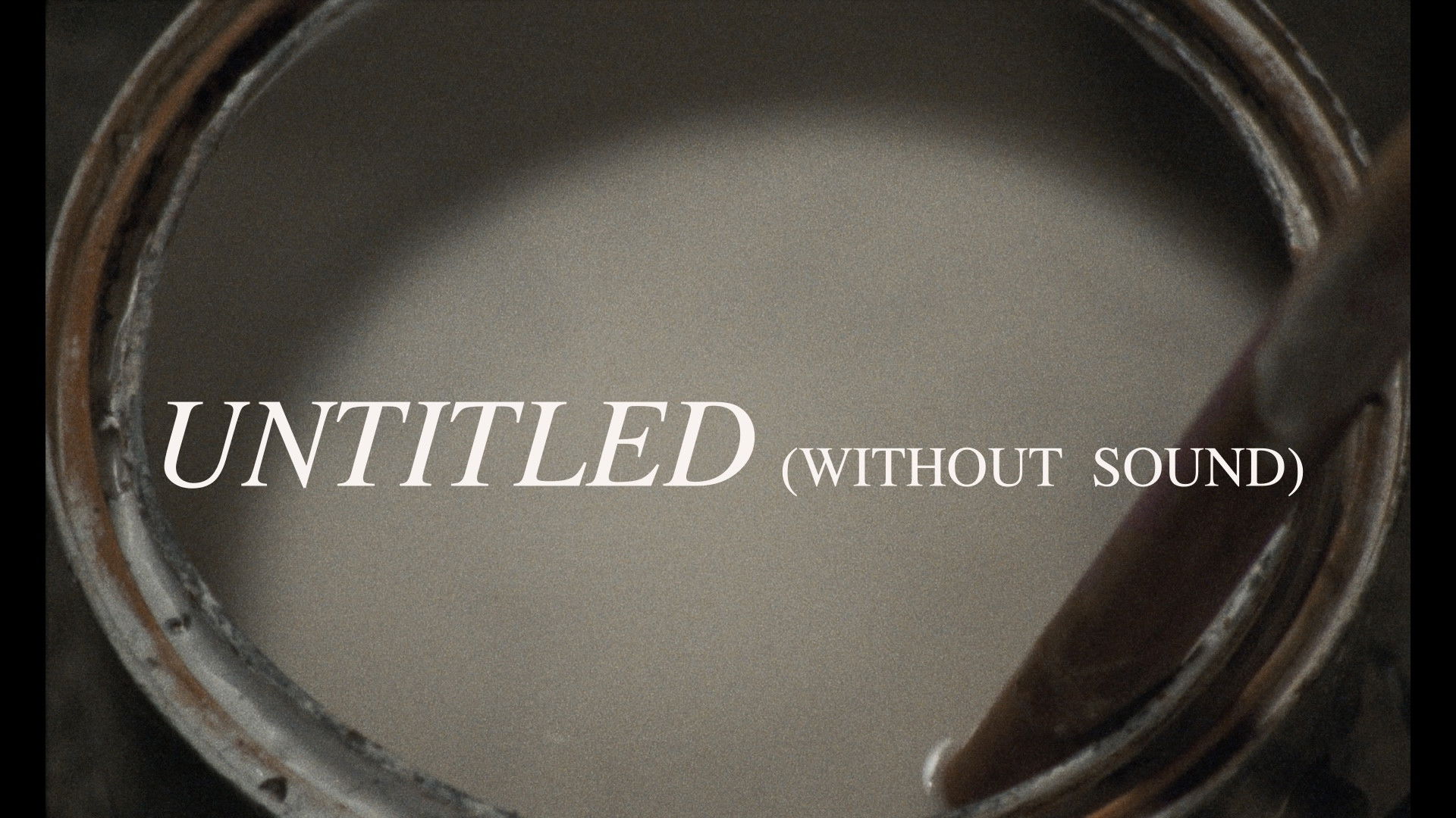 Backdrop for Untitled (Without Sound)