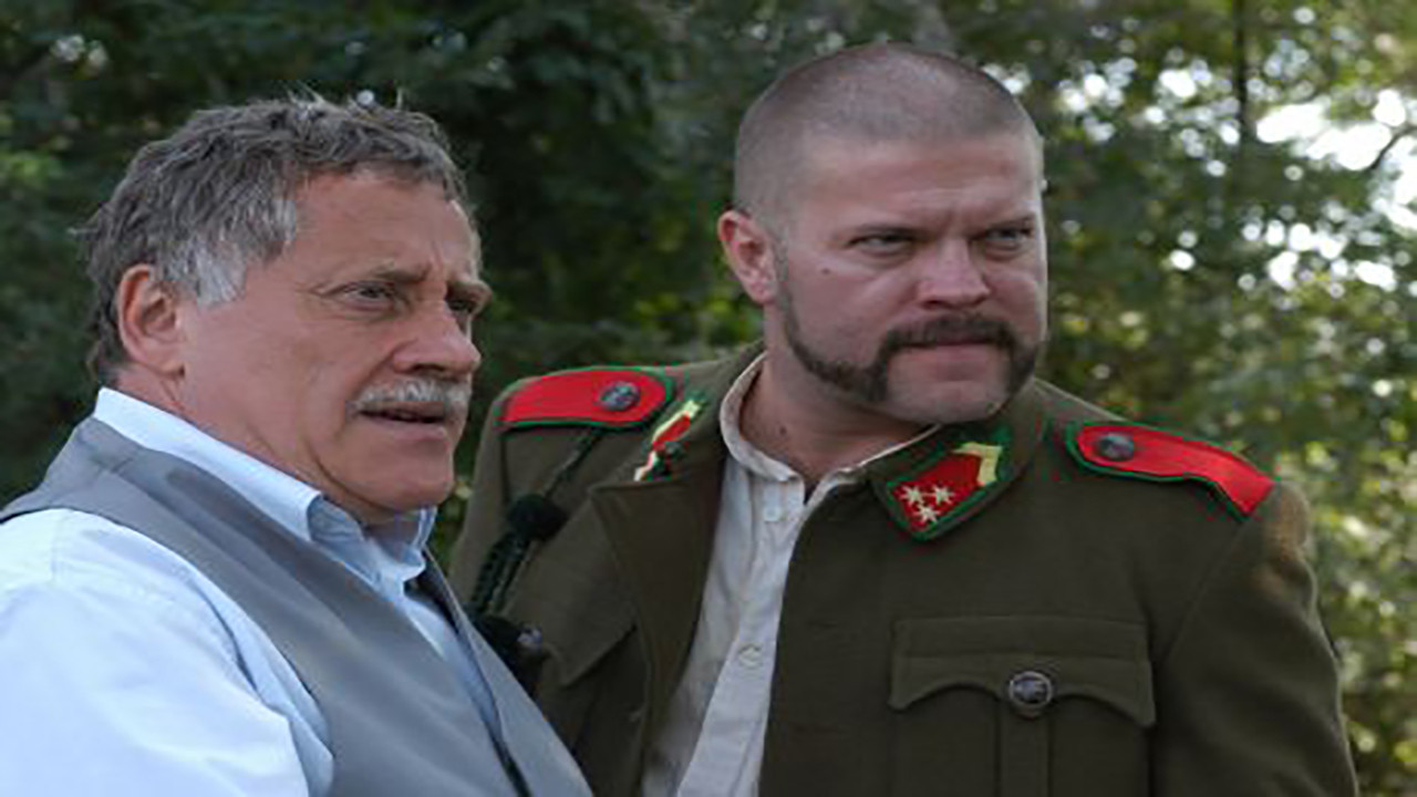 Backdrop for Megy a gőzös