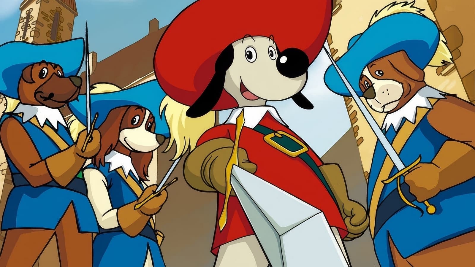 Backdrop for Dogtanian and the Three Muskehounds