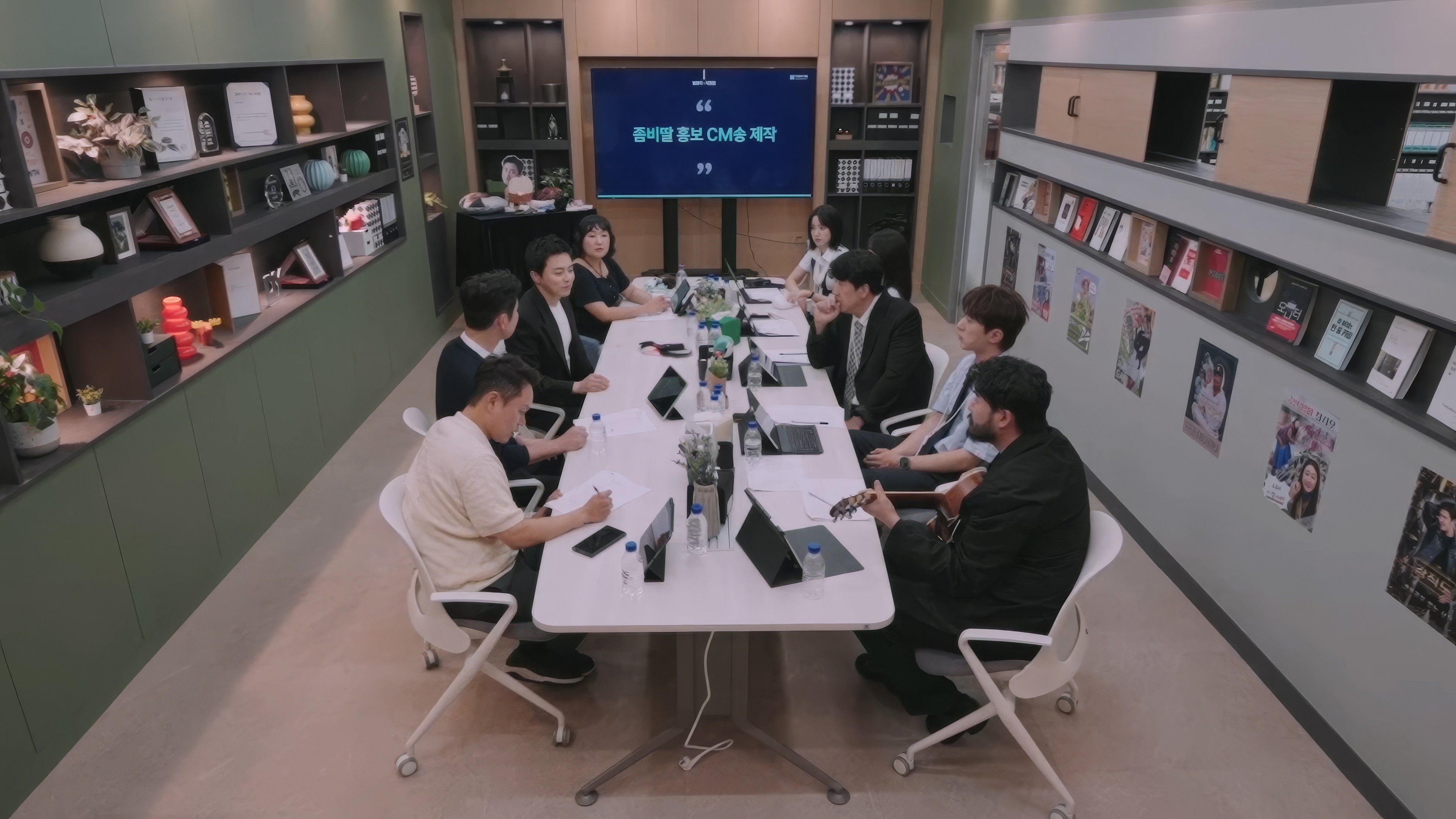 Backdrop for Office Workers