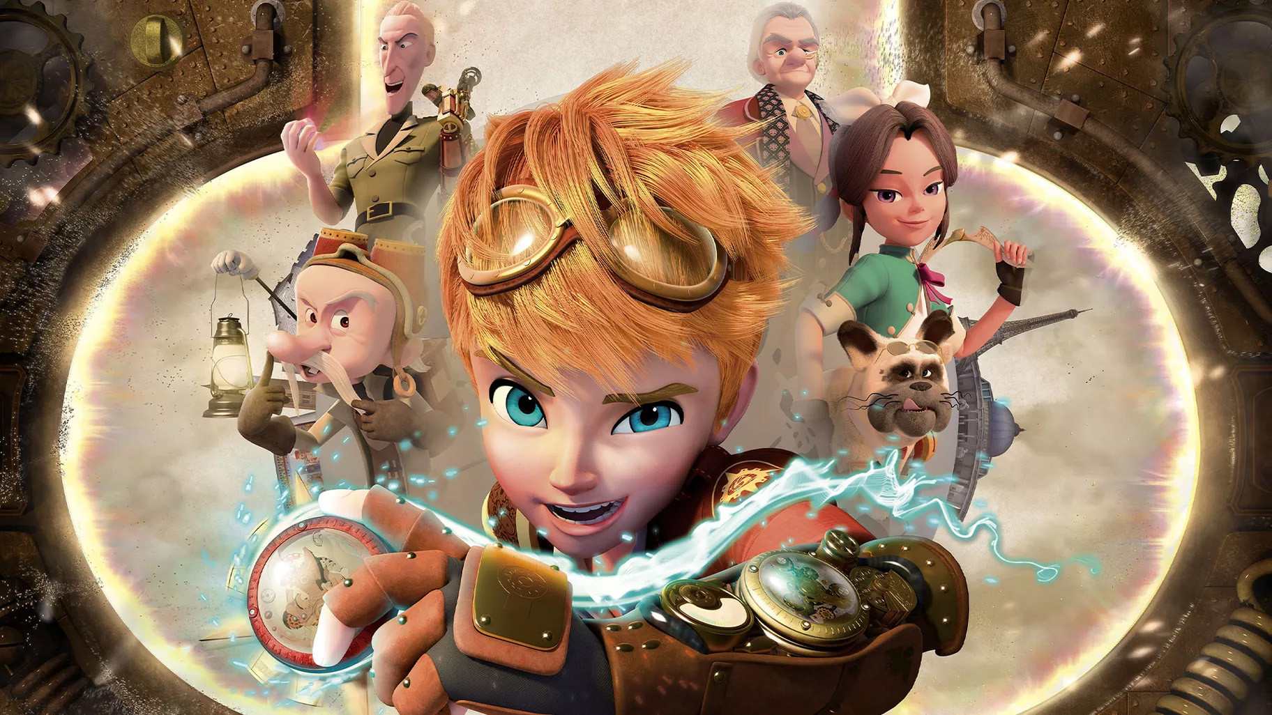 Backdrop for Time Traveler Luke