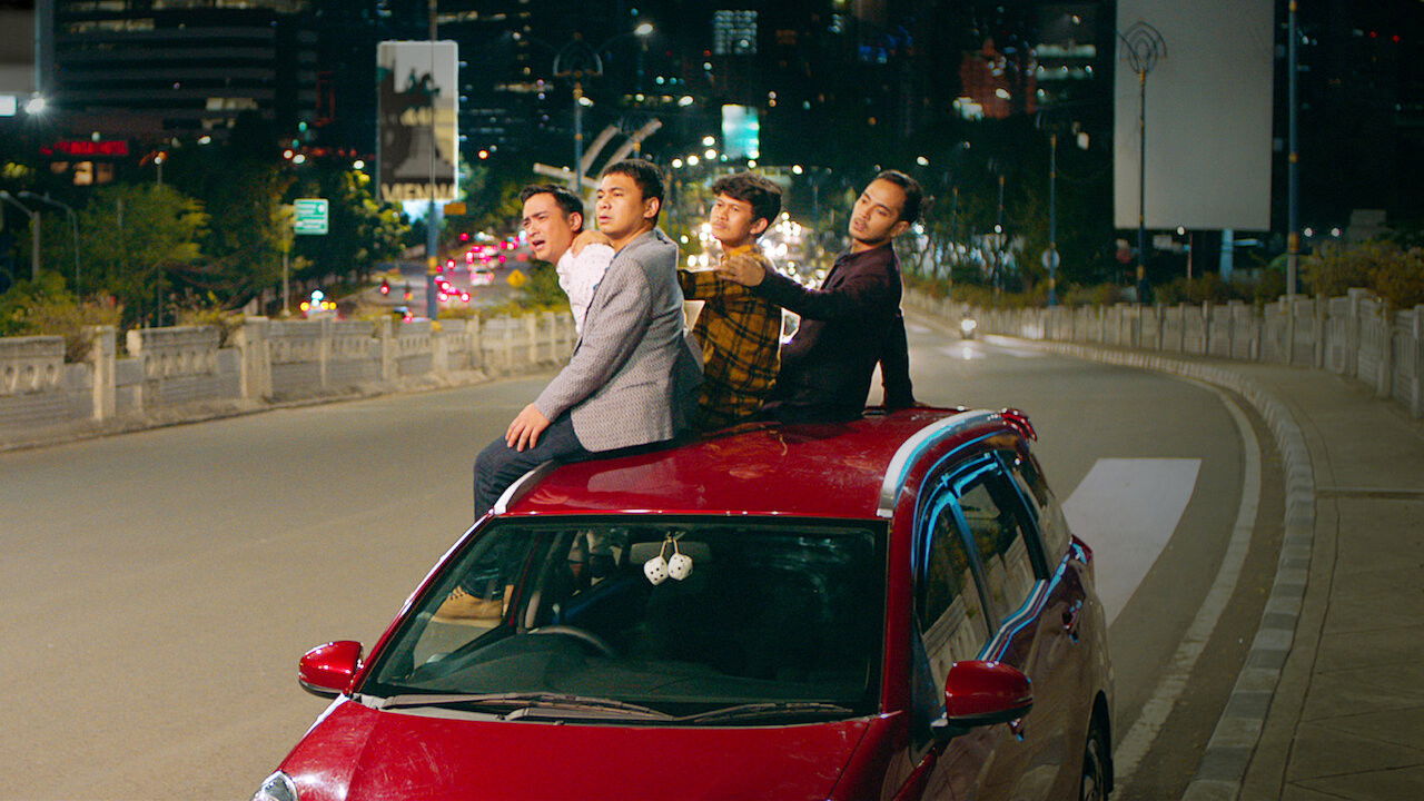 Backdrop for The Guys