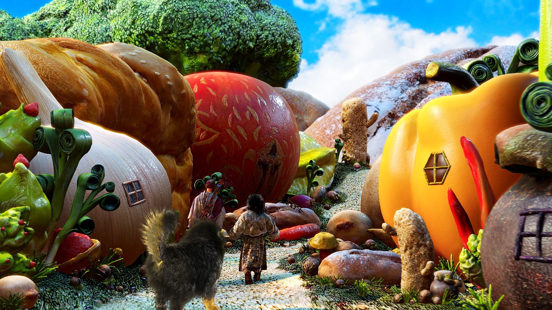 Backdrop for 10000 Years Later