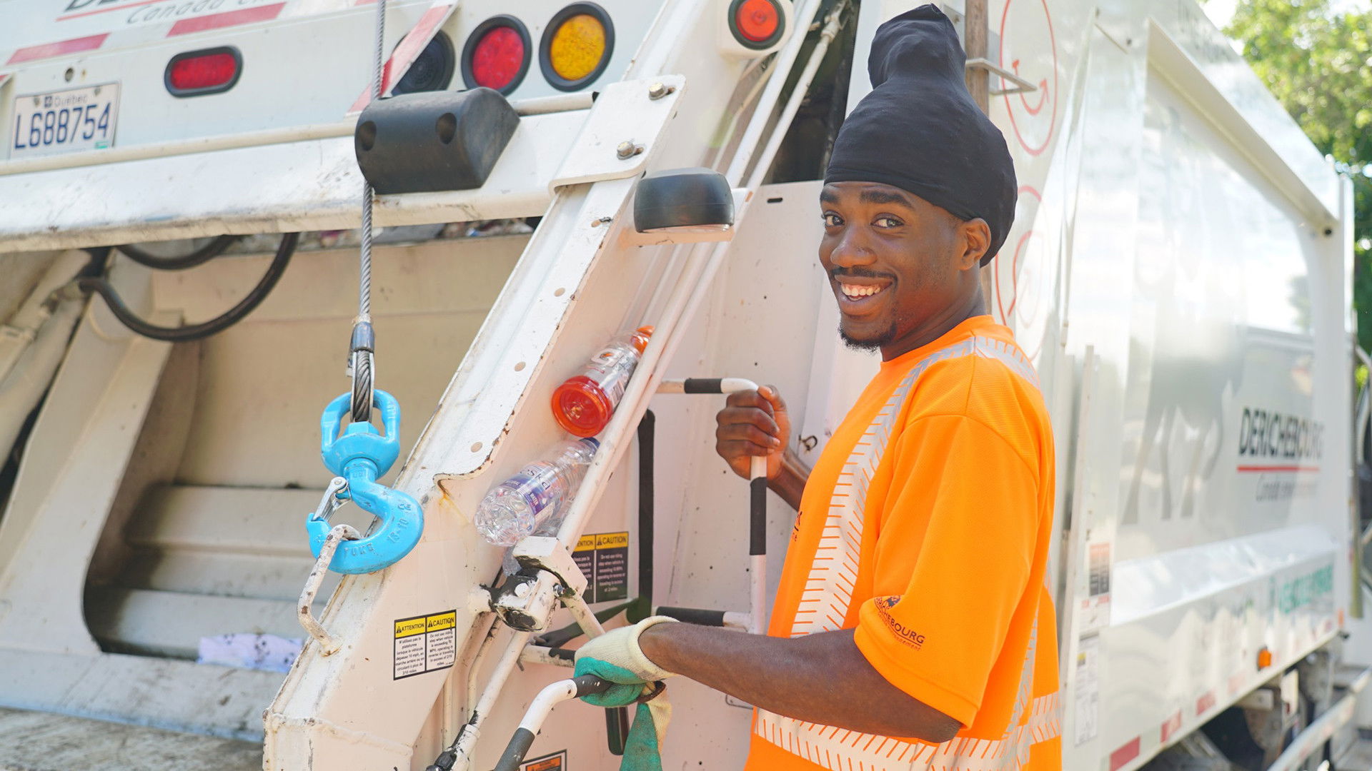 Backdrop for Éboueurs