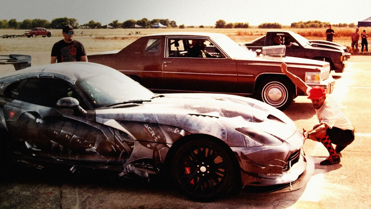 Backdrop for Fastest Car