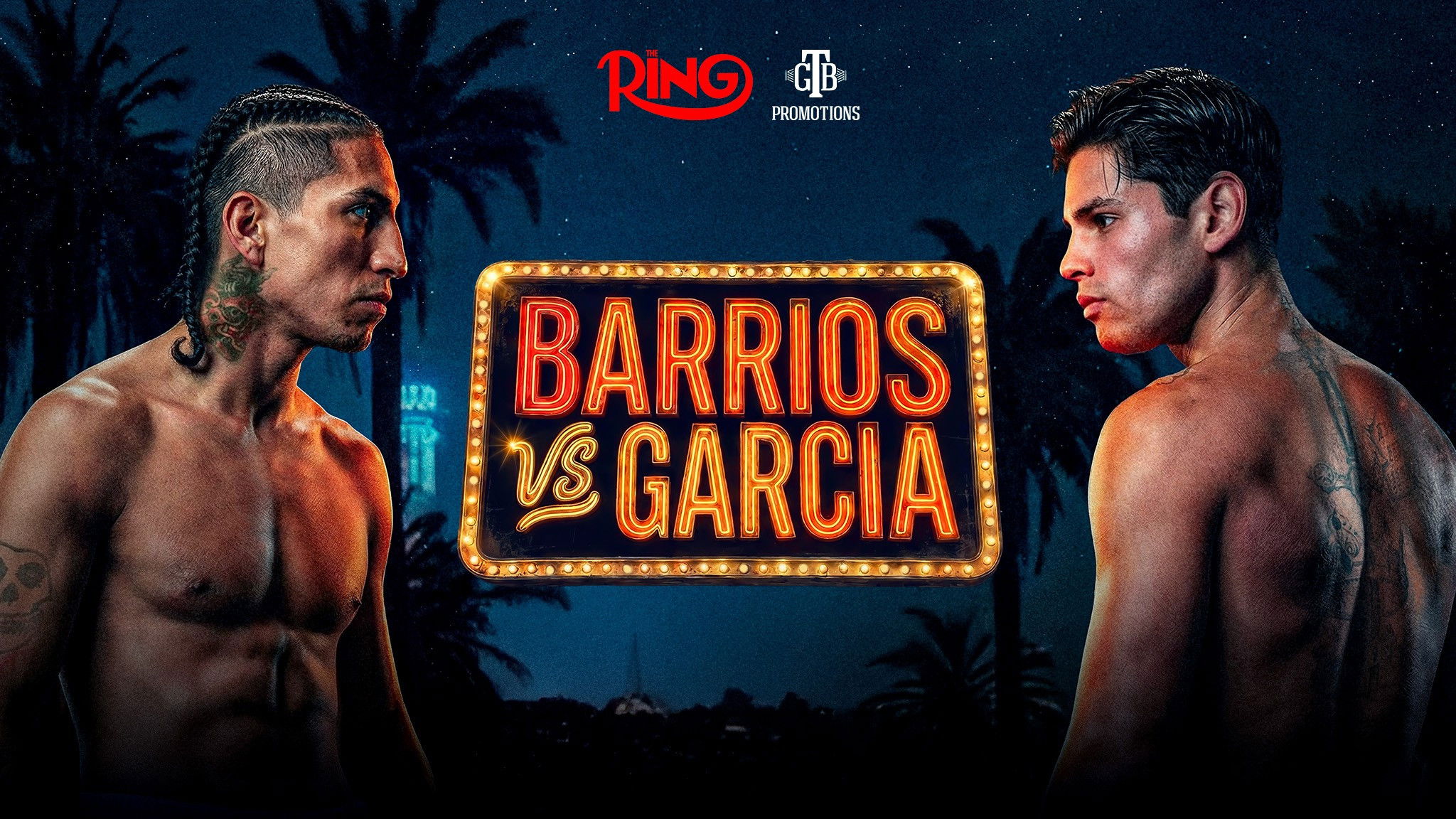 Backdrop for Mario Barrios vs. Ryan Garcia