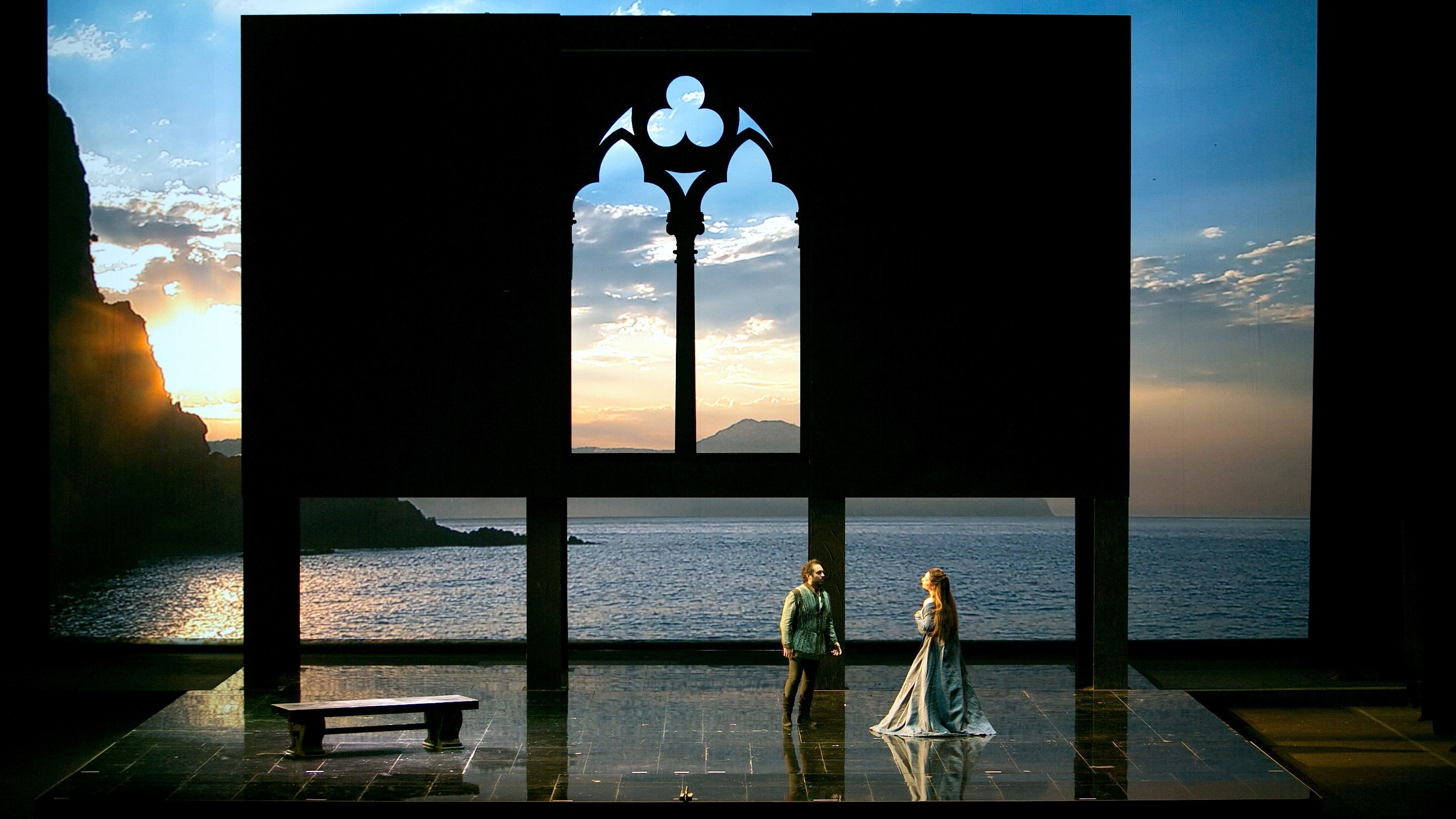 Backdrop for Verdi: Simon Boccanegra