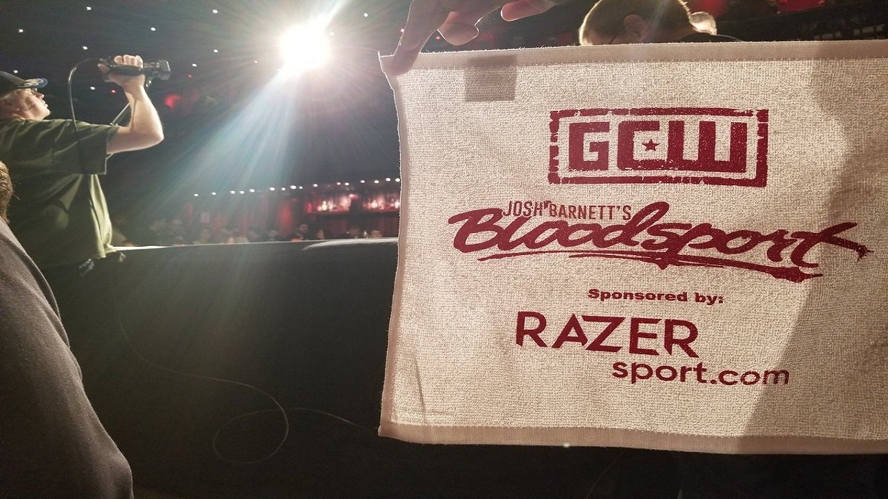 Backdrop for GCW: Josh Barnett’s Bloodsport