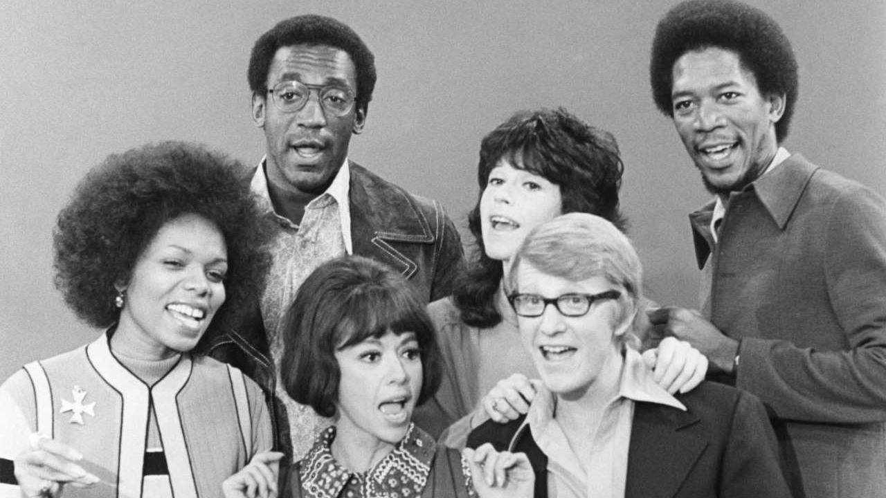 Backdrop for The Electric Company