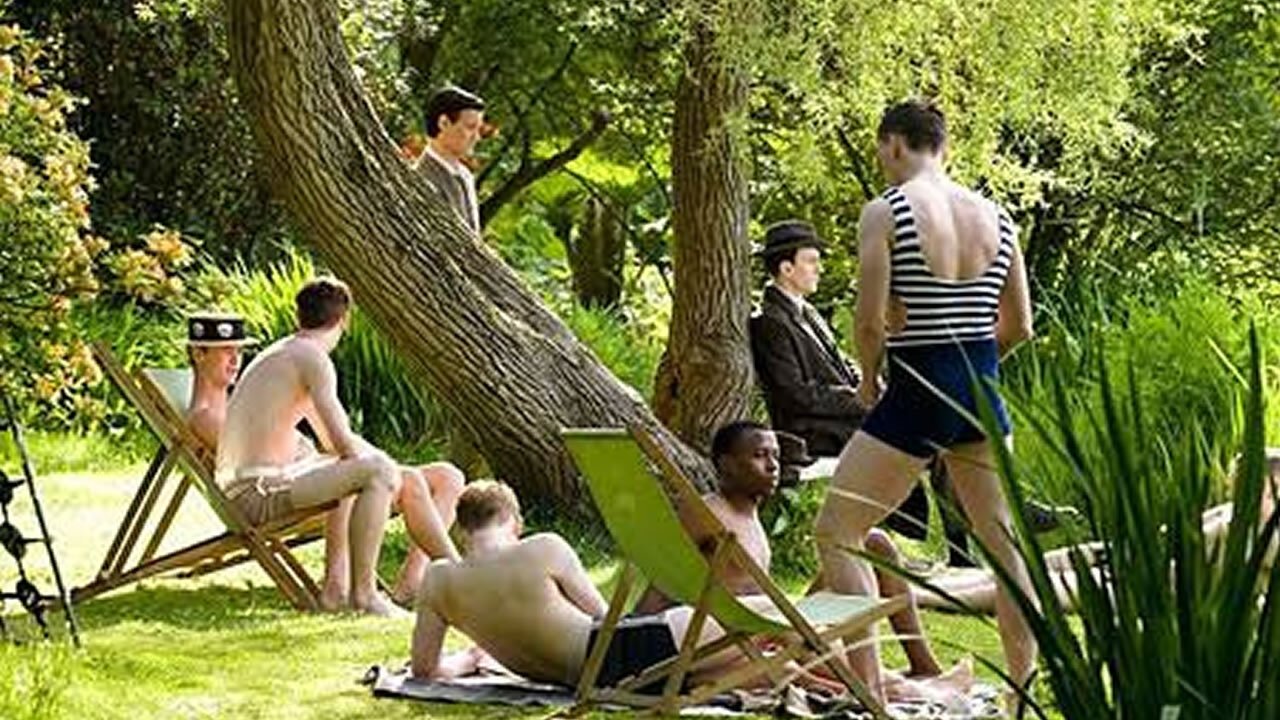 Backdrop for Christopher and His Kind