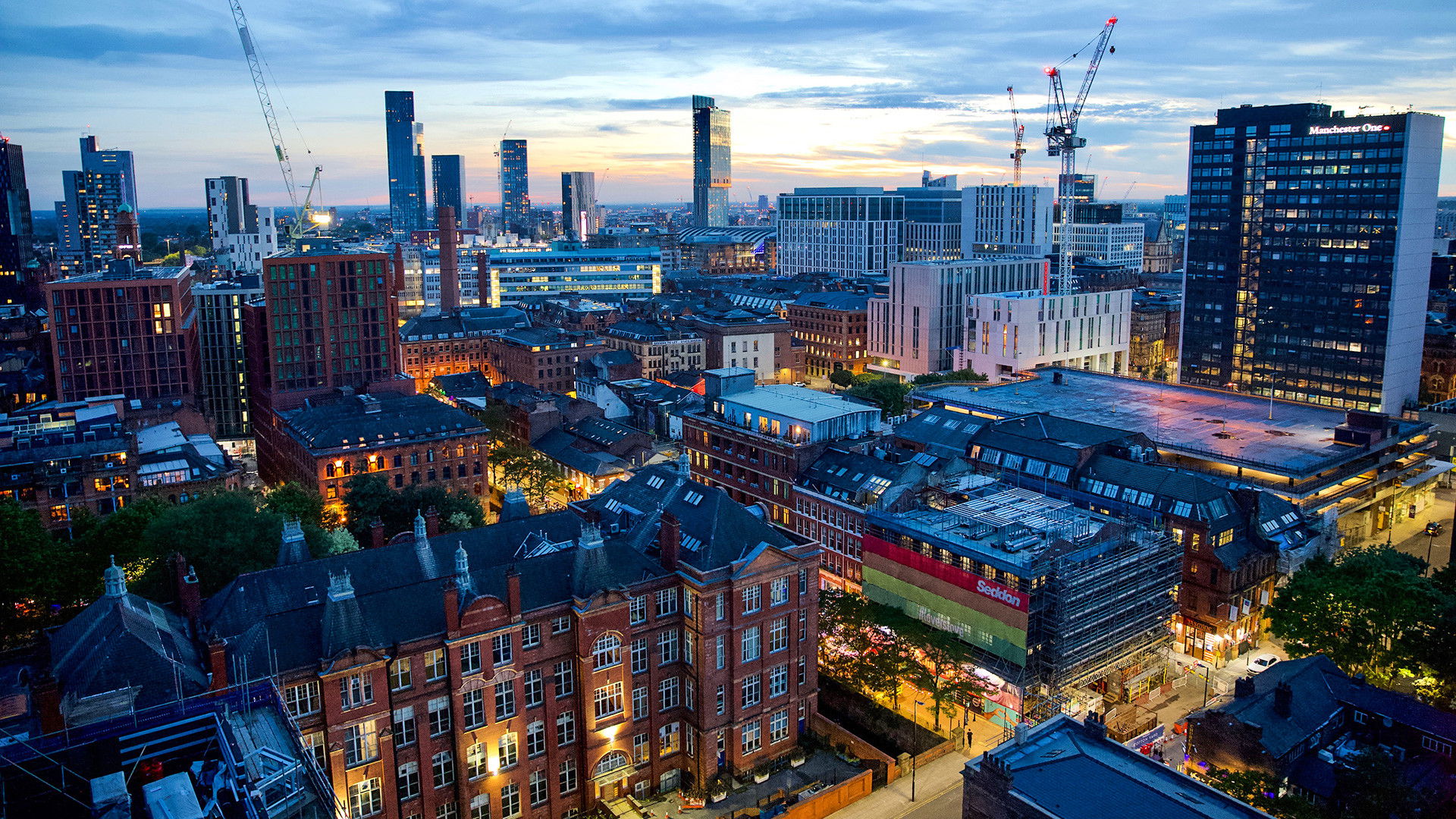 Backdrop for Manctopia: Billion Pound Property Boom