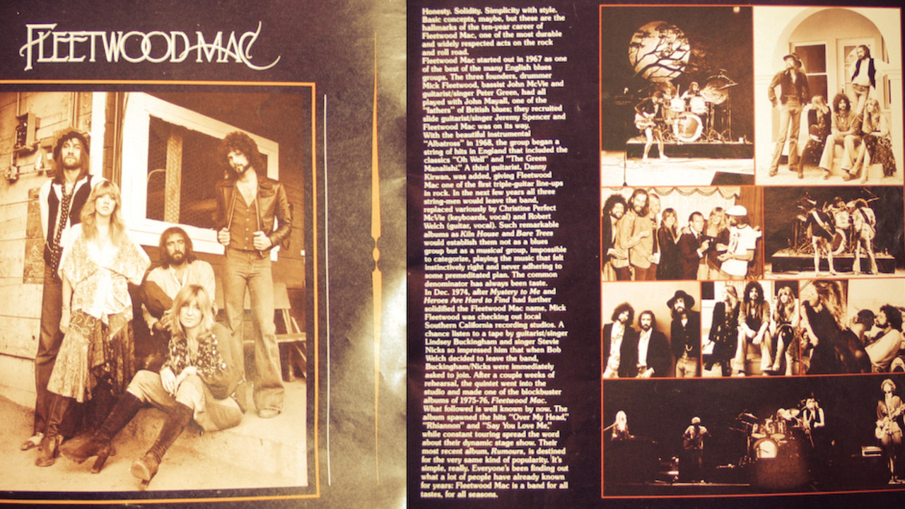 Backdrop for Fleetwood Mac - Landover 07/08/78