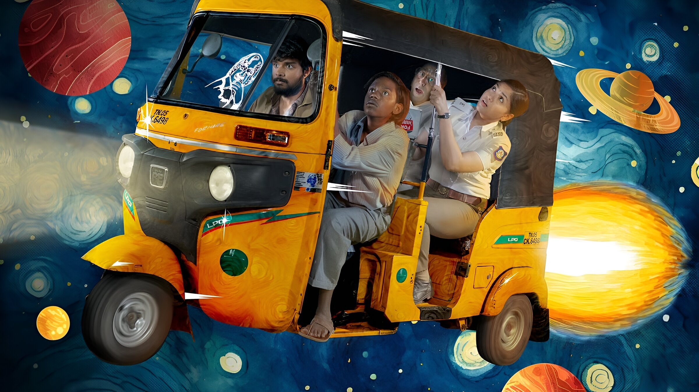 Backdrop for Rocket Driver