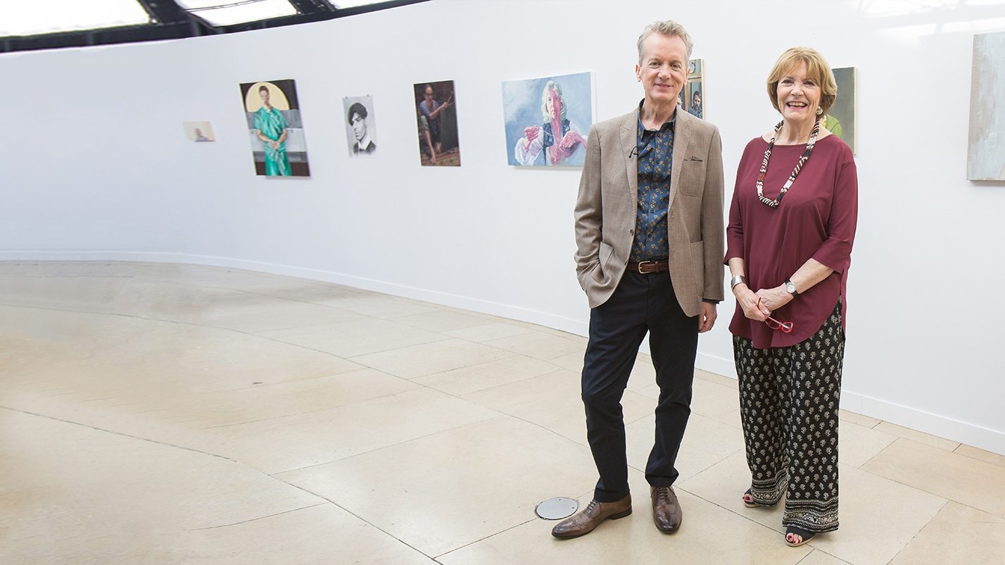 Backdrop for Portrait Artist of the Year