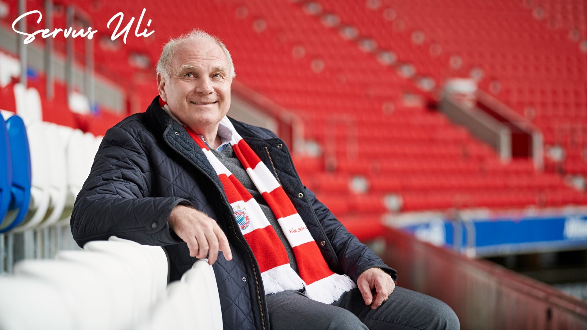 Backdrop for Servus Uli – A Life for FC Bayern