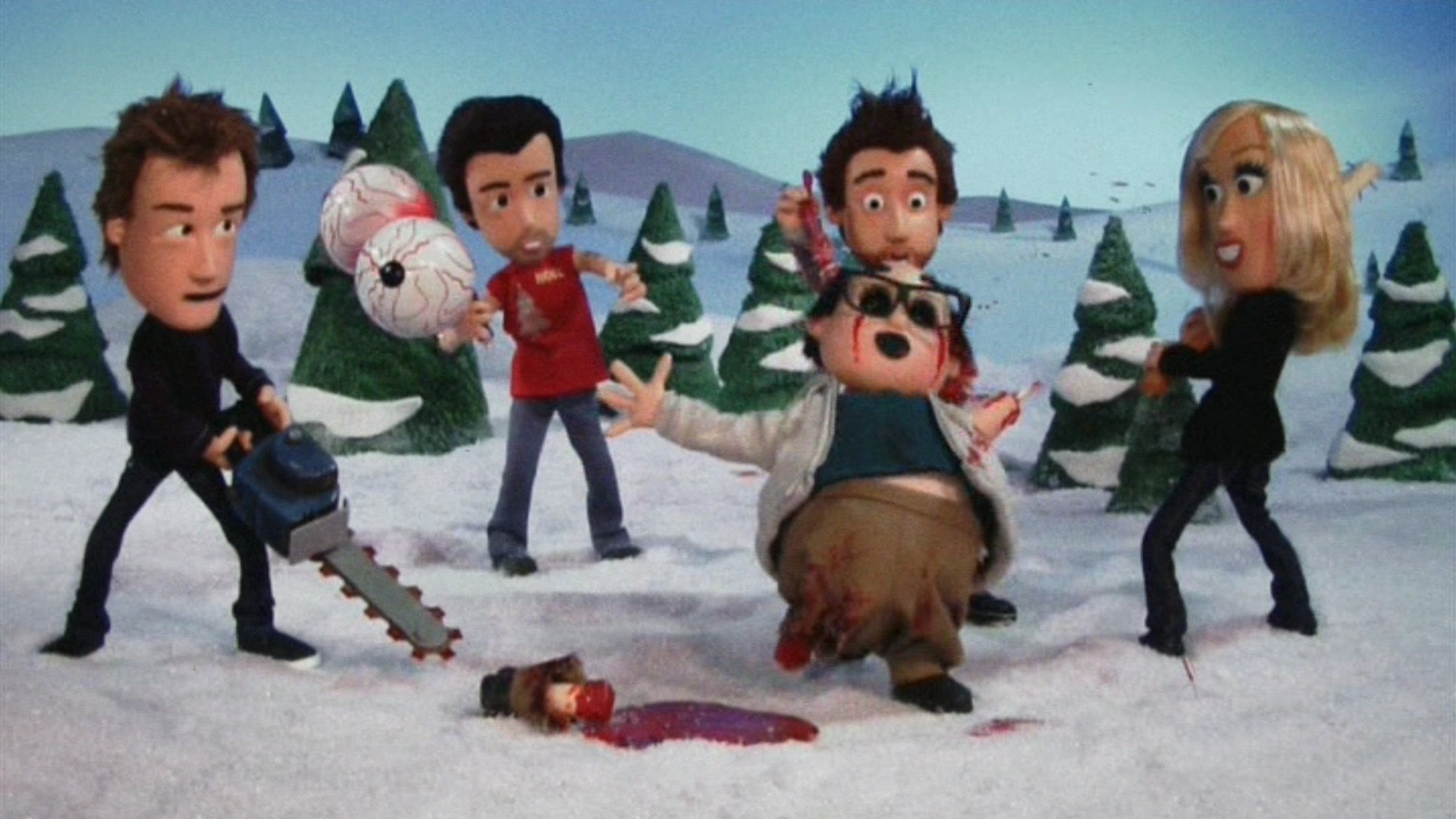 Backdrop for A Very Sunny Christmas