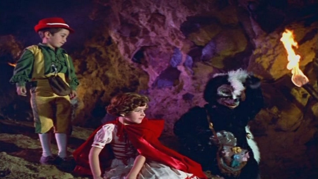 Backdrop for Little Red Riding Hood and Tom Thumb vs. the Monsters