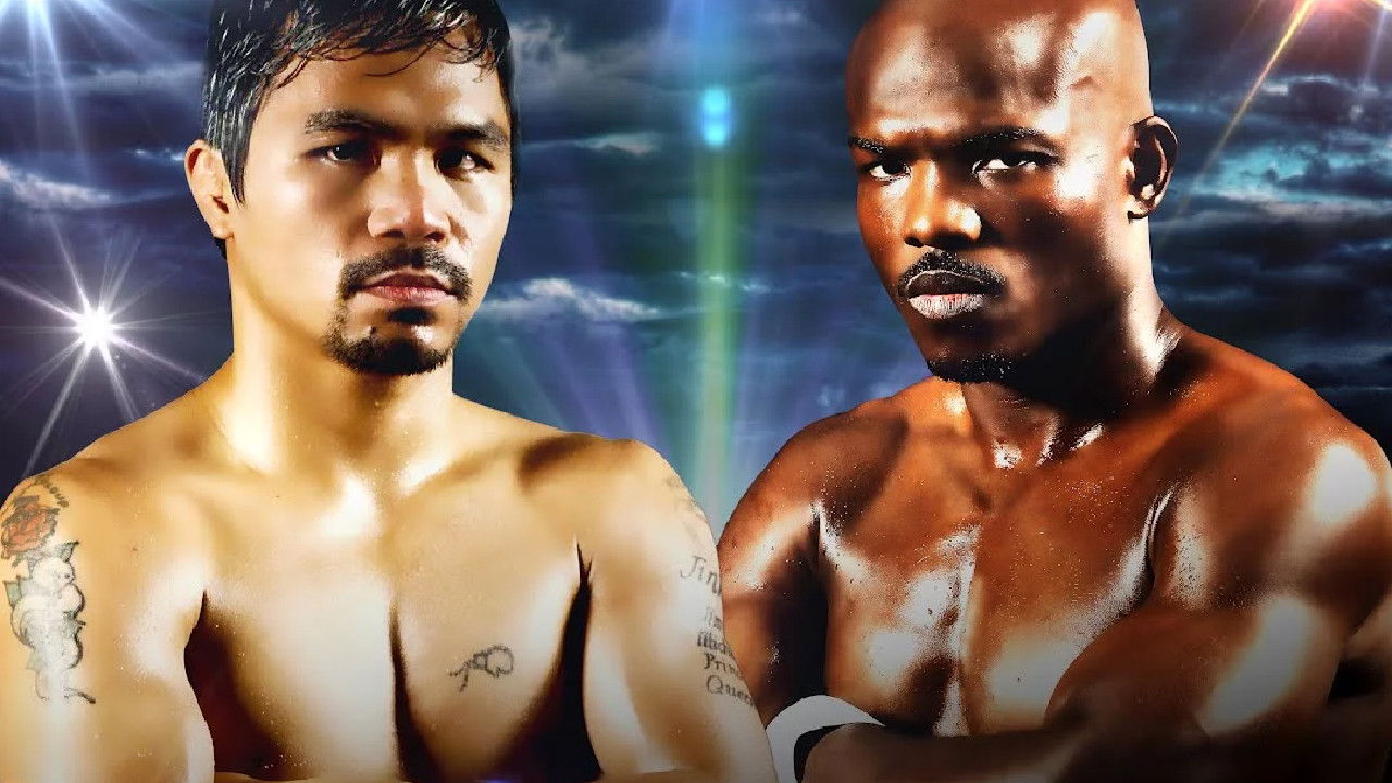 Backdrop for Manny Pacquiao vs. Timothy Bradley