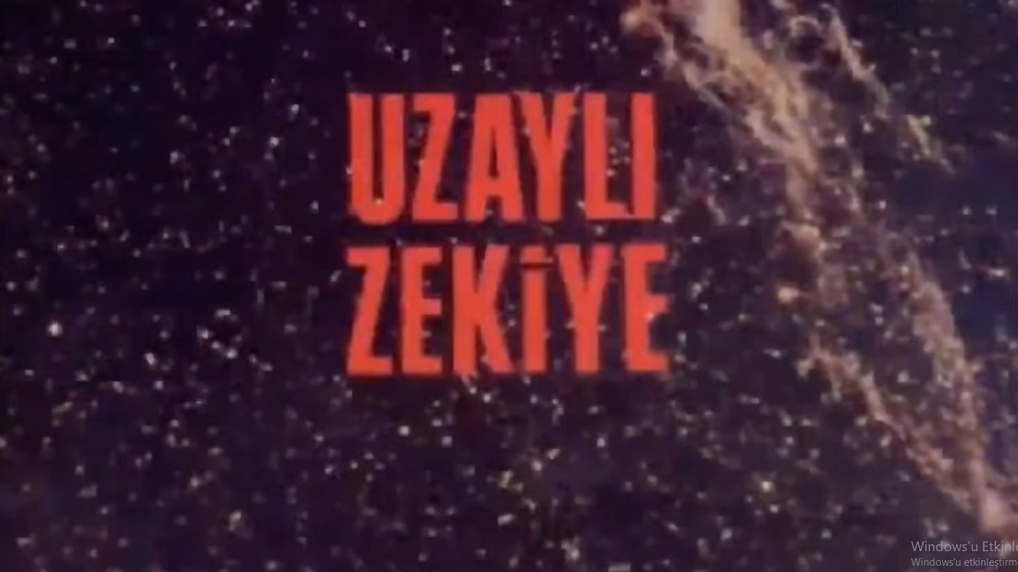 Backdrop for Uzaylı Zekiye