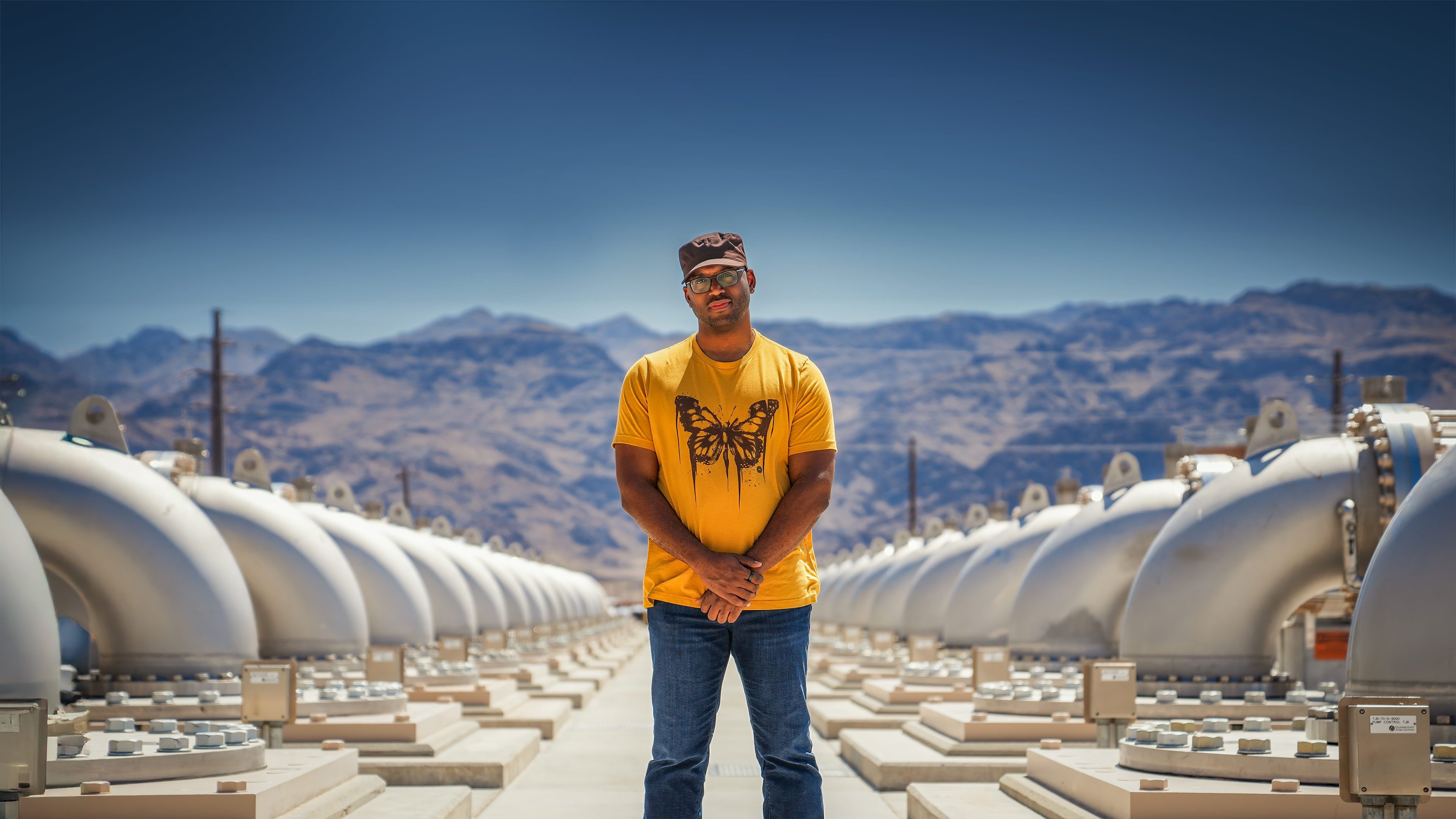 Backdrop for Human Footprint