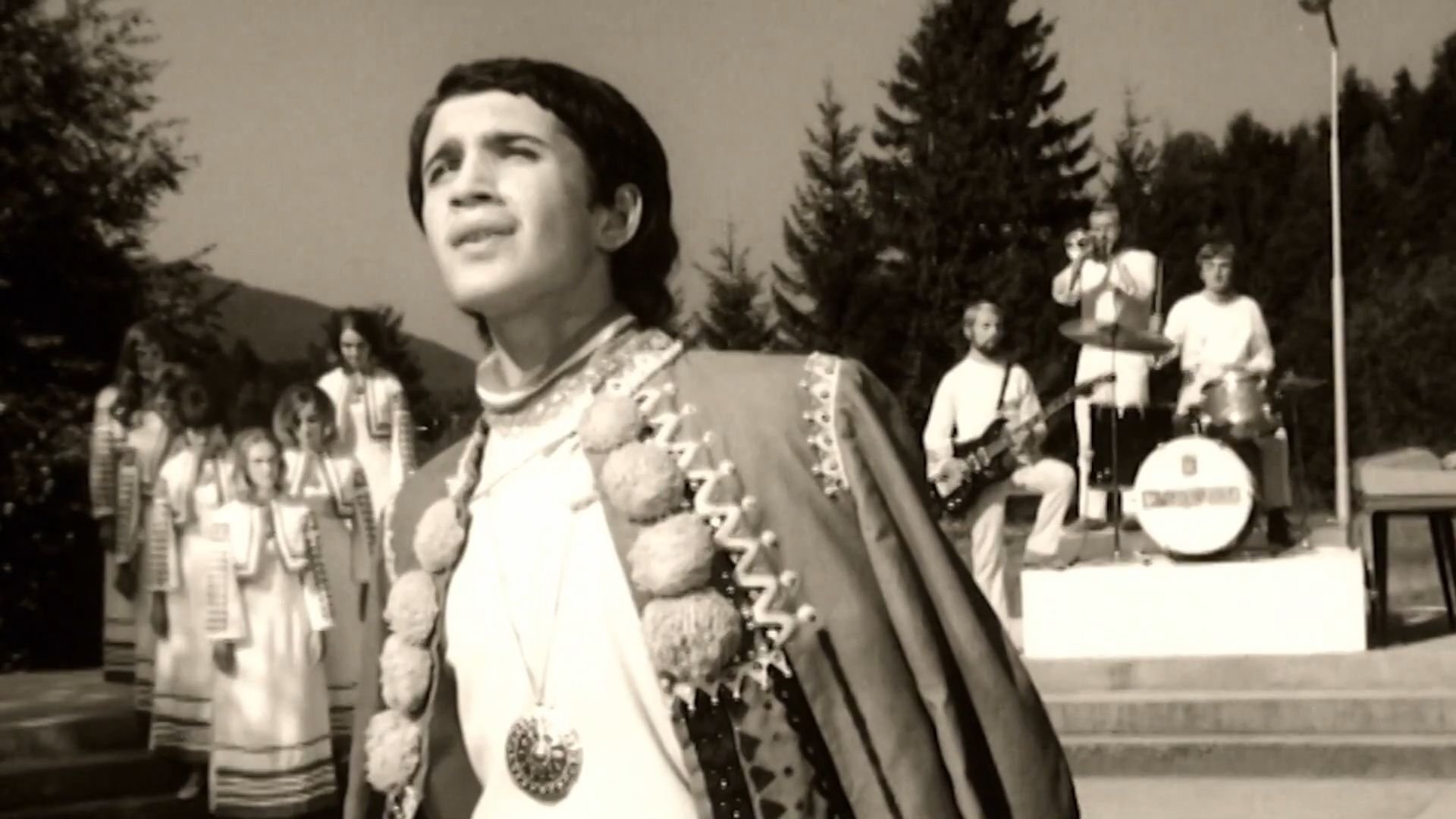 Backdrop for Mustache Funk