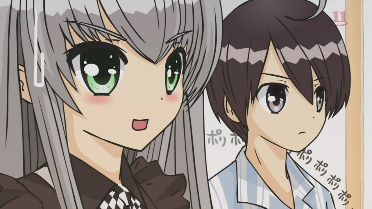 Backdrop for Haiyoru! Nyaruani: Remember My Mr. Lovecraft