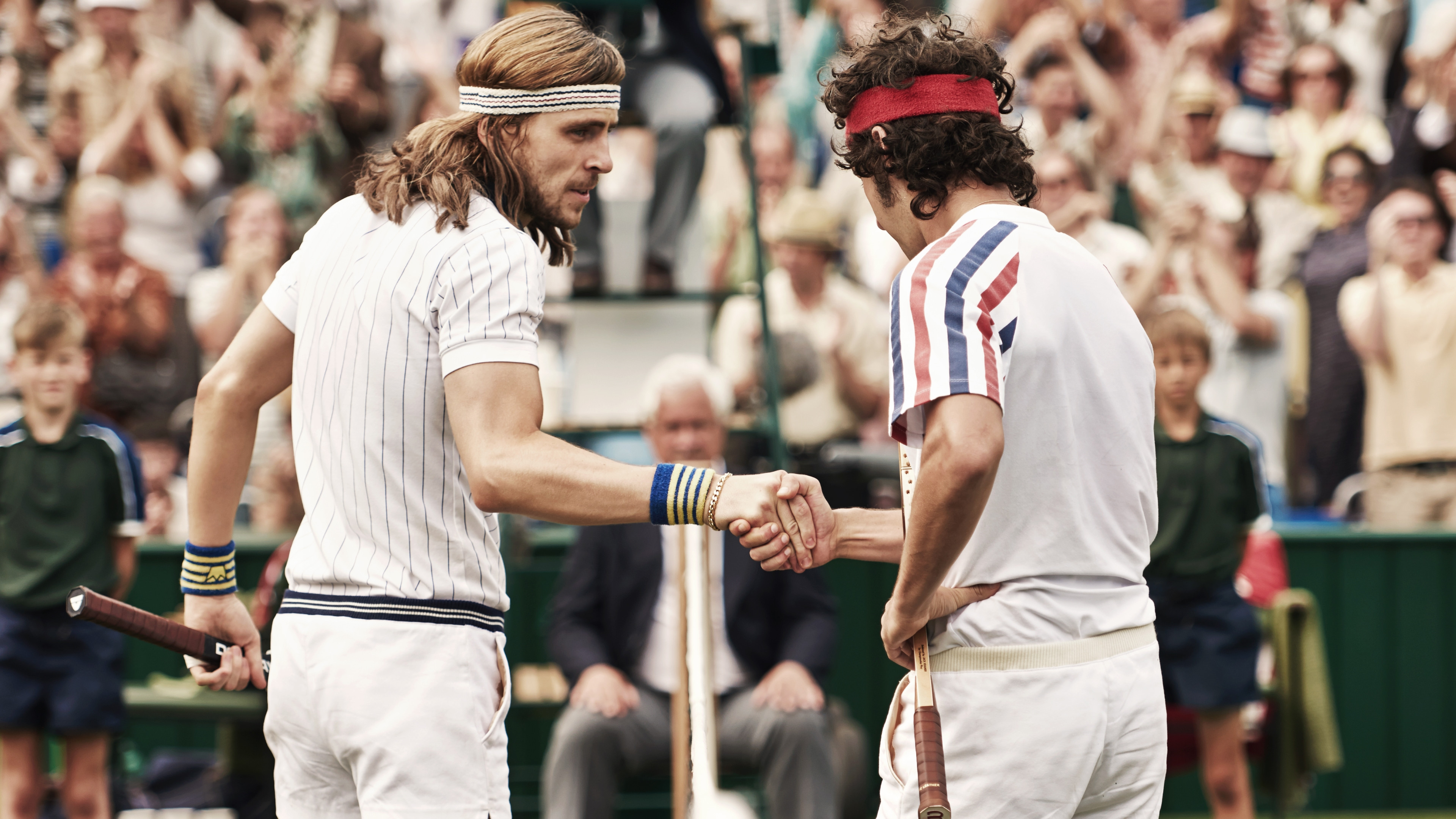 Backdrop for Borg vs McEnroe