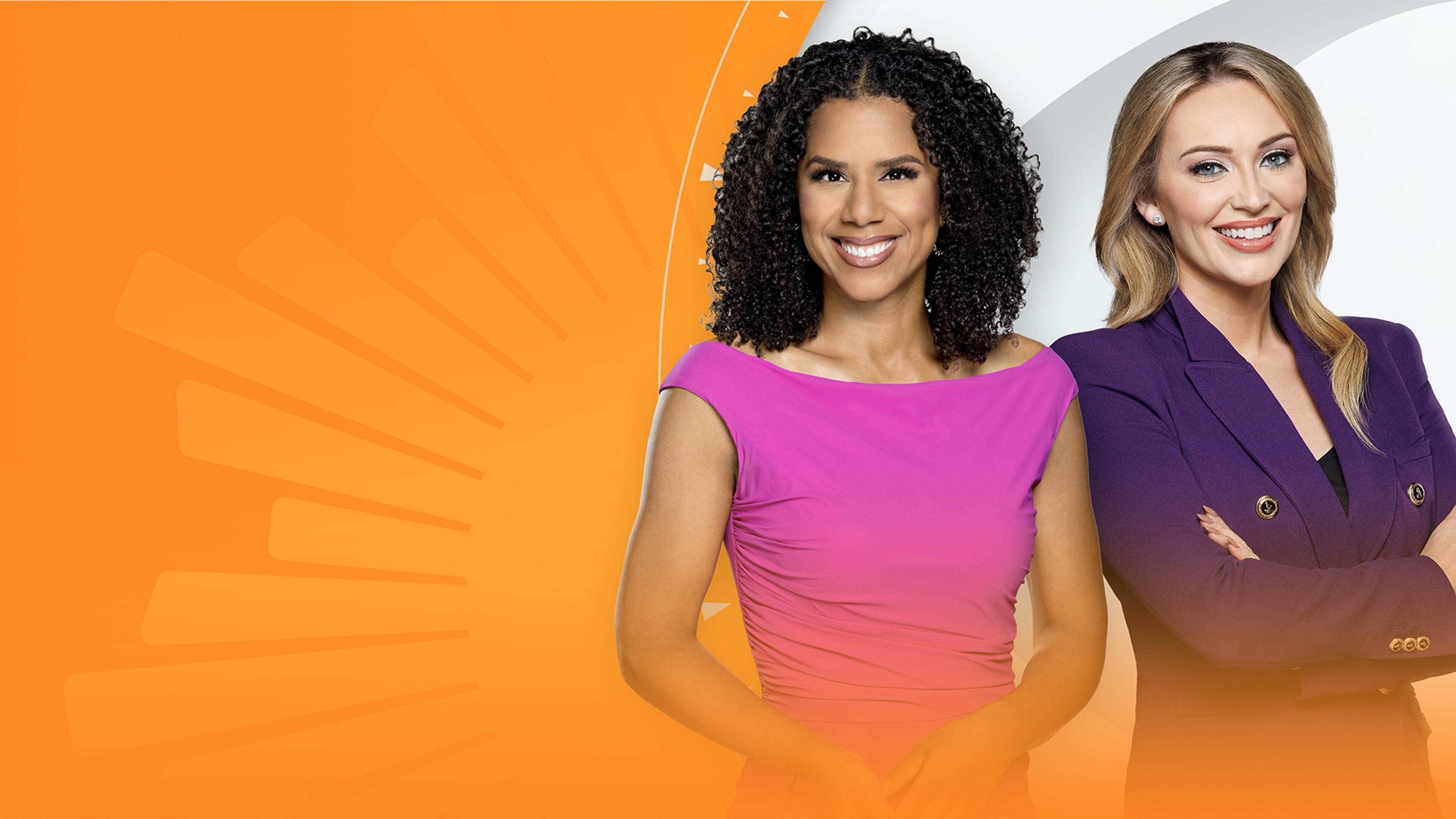 Backdrop for CBS Saturday Morning