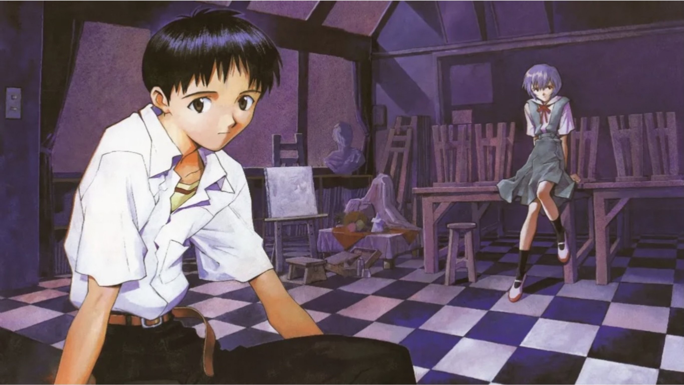 Backdrop for Neon Genesis Evangelion: Genesis 0:0’ - The Light from the Darkness