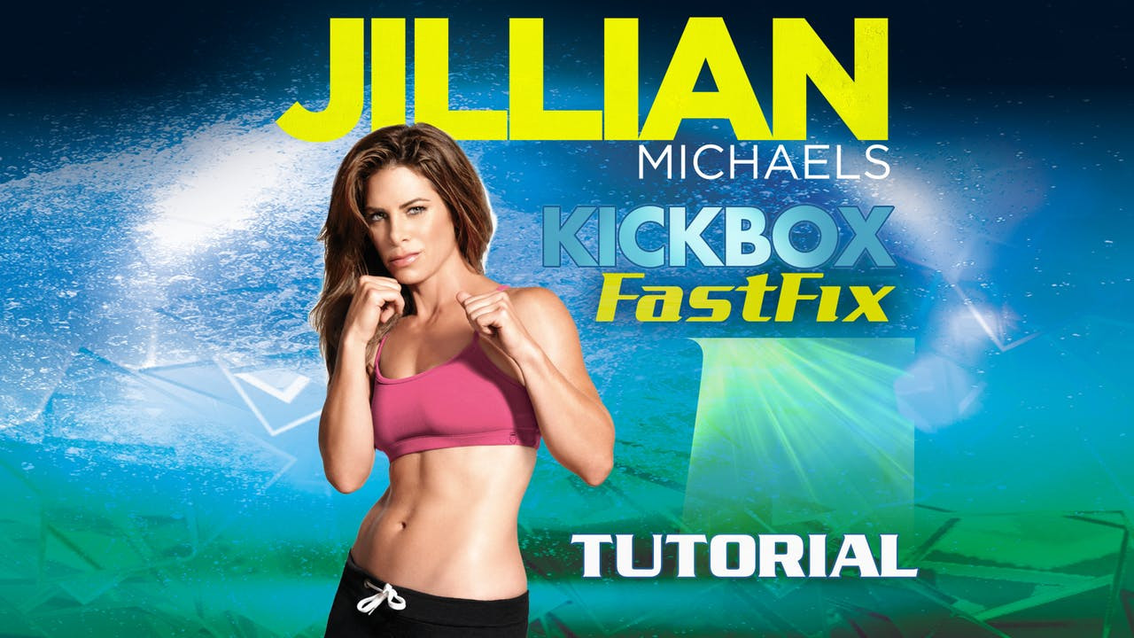 Backdrop for Jillian Michaels Kickbox FastFix - Tutorial