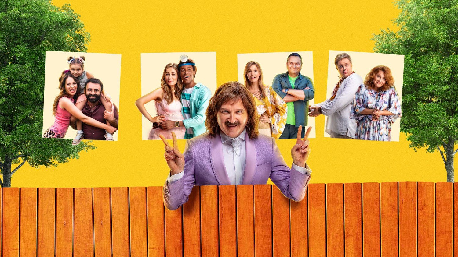 Backdrop for Skazheni susidy. Novi istoriyi