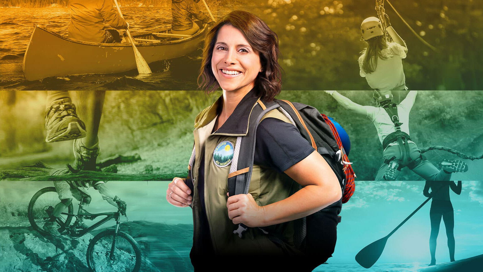 Backdrop for La course aux vacances