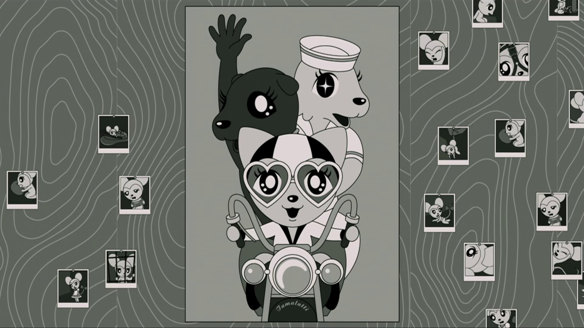 Backdrop for Tamala 2010: A Punk Cat in Space