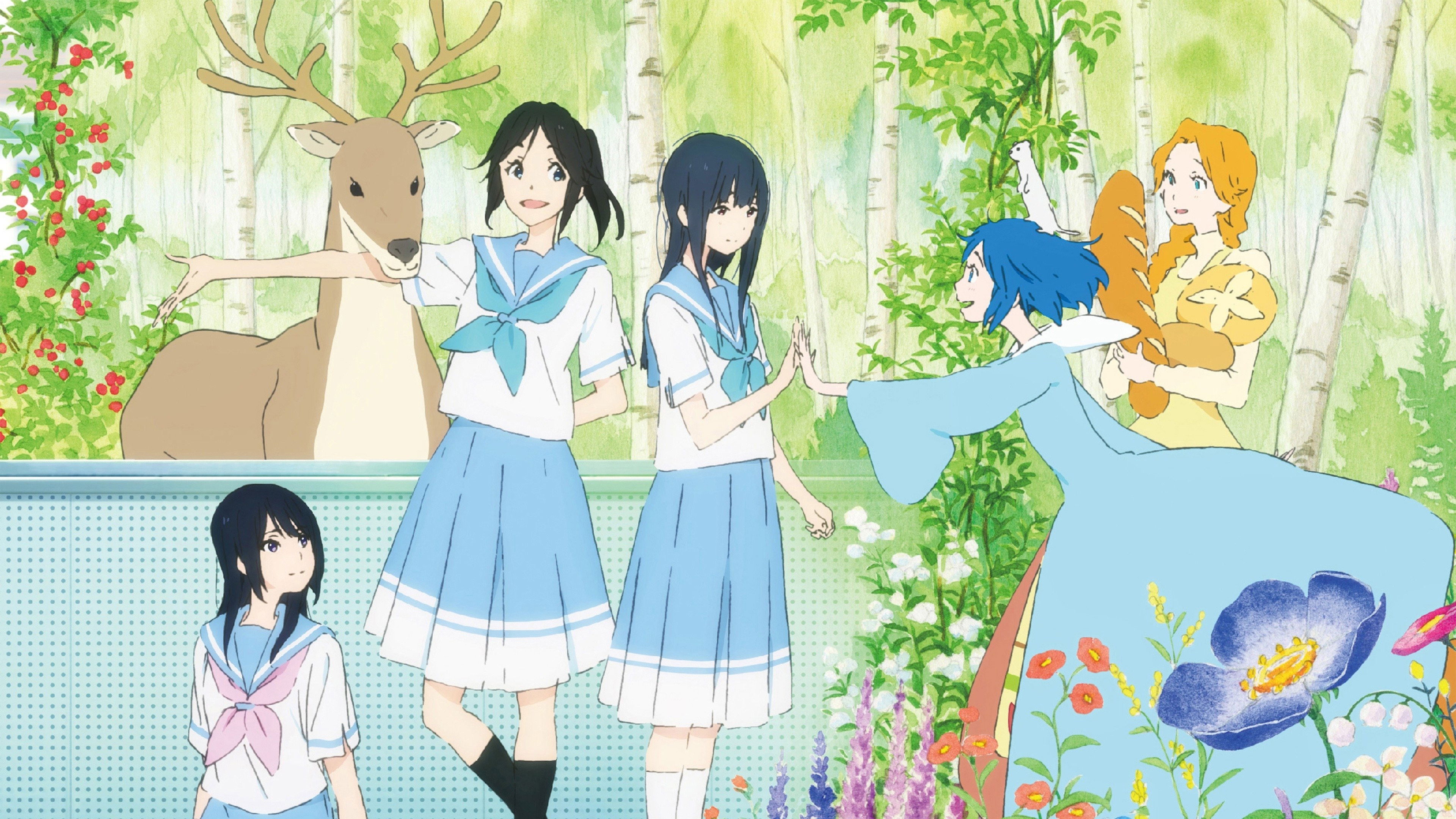 Backdrop for Liz and the Blue Bird