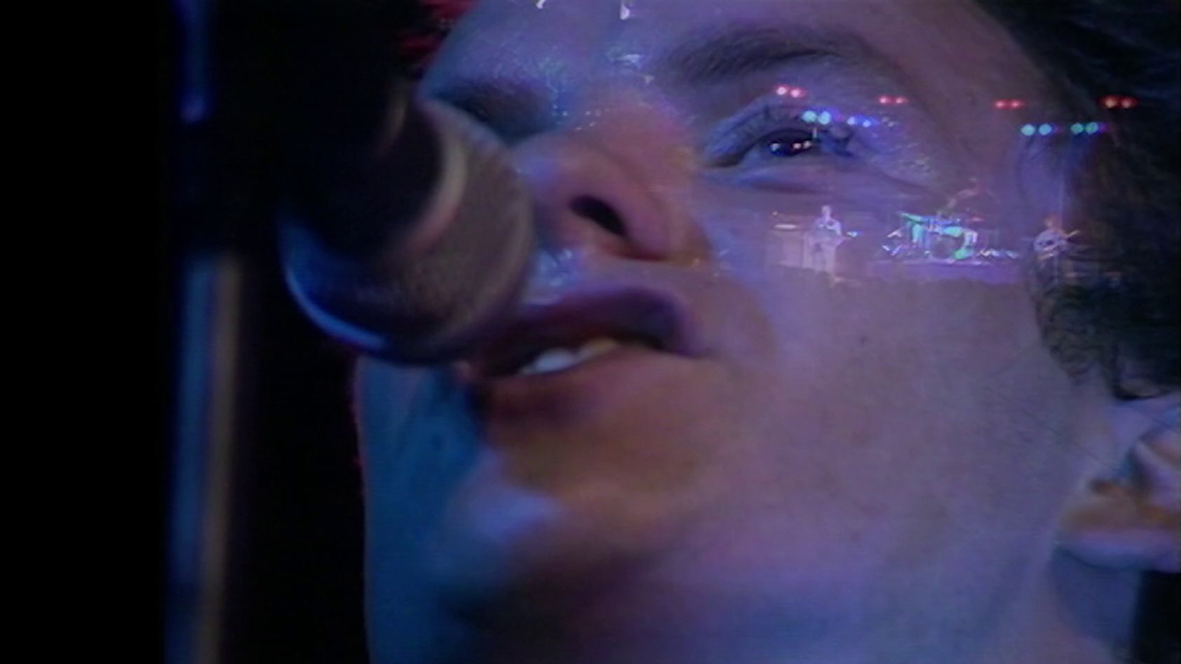 Backdrop for Sting and the Police at the BBC