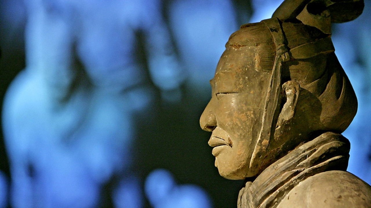 Backdrop for China's Terracotta Army