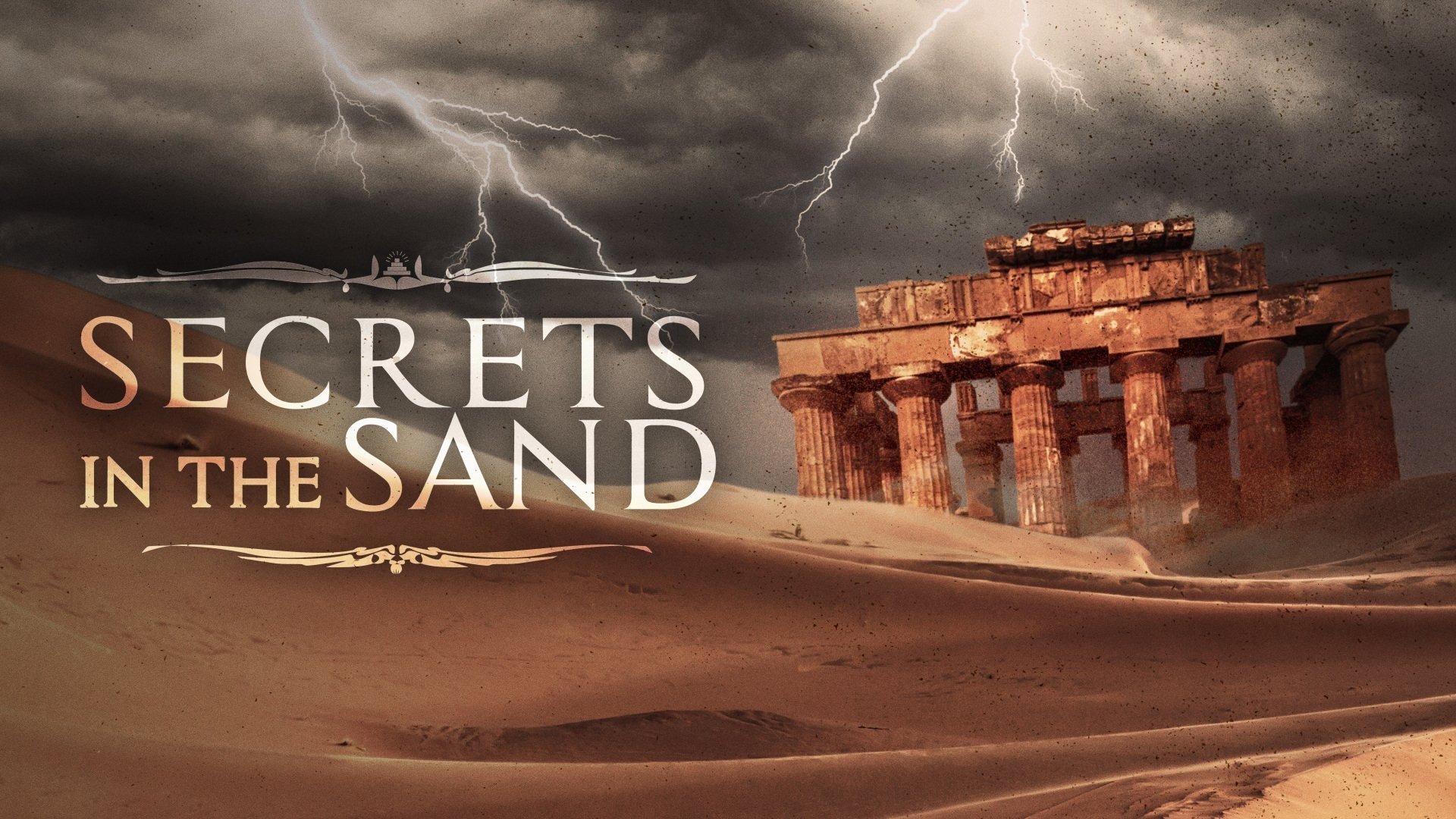 Backdrop for Secrets in the Sand