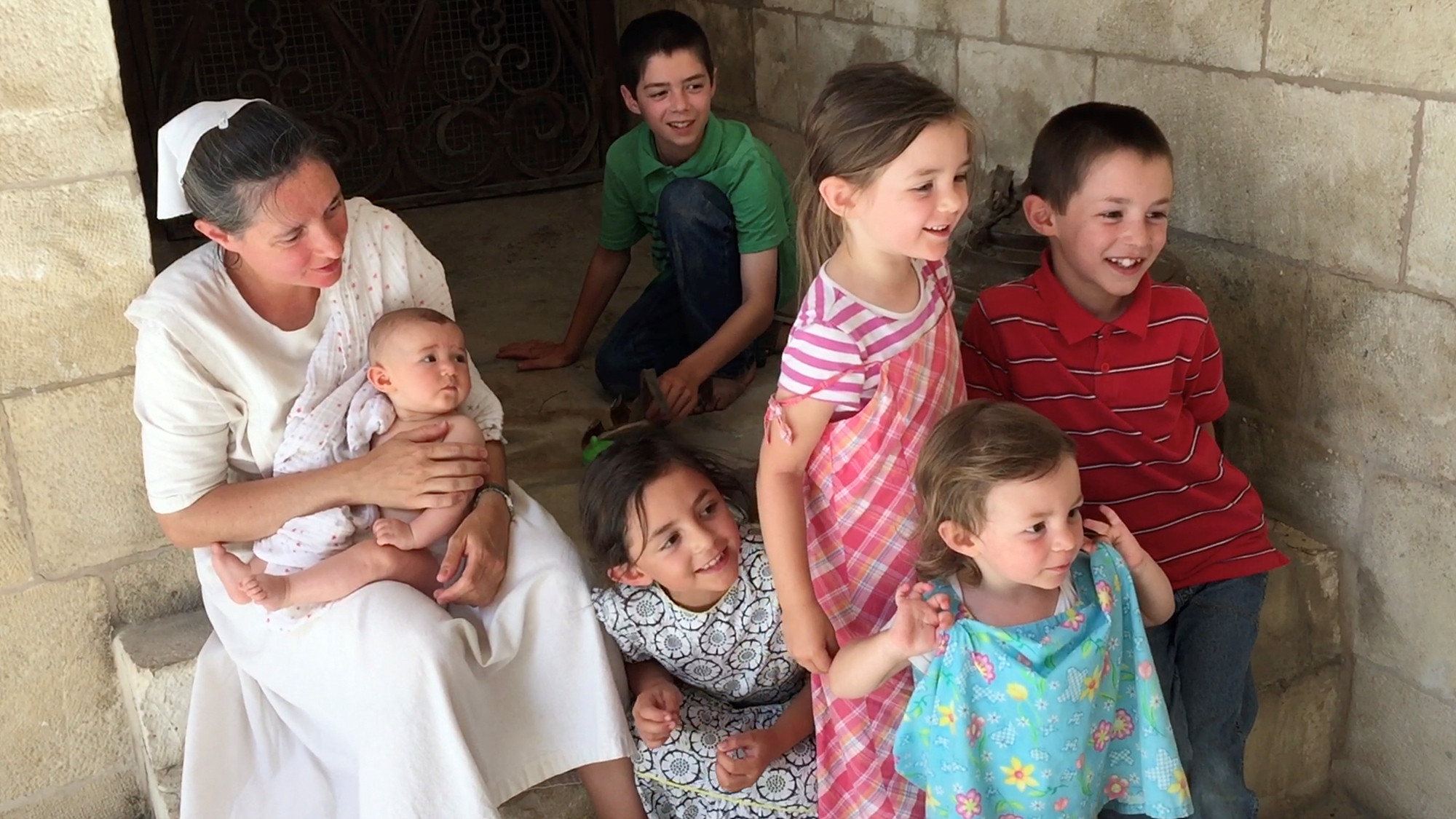 Backdrop for Here Children Do Not Play Together