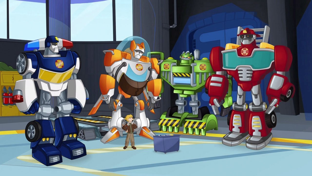 Backdrop for Transformers: Rescue Bots