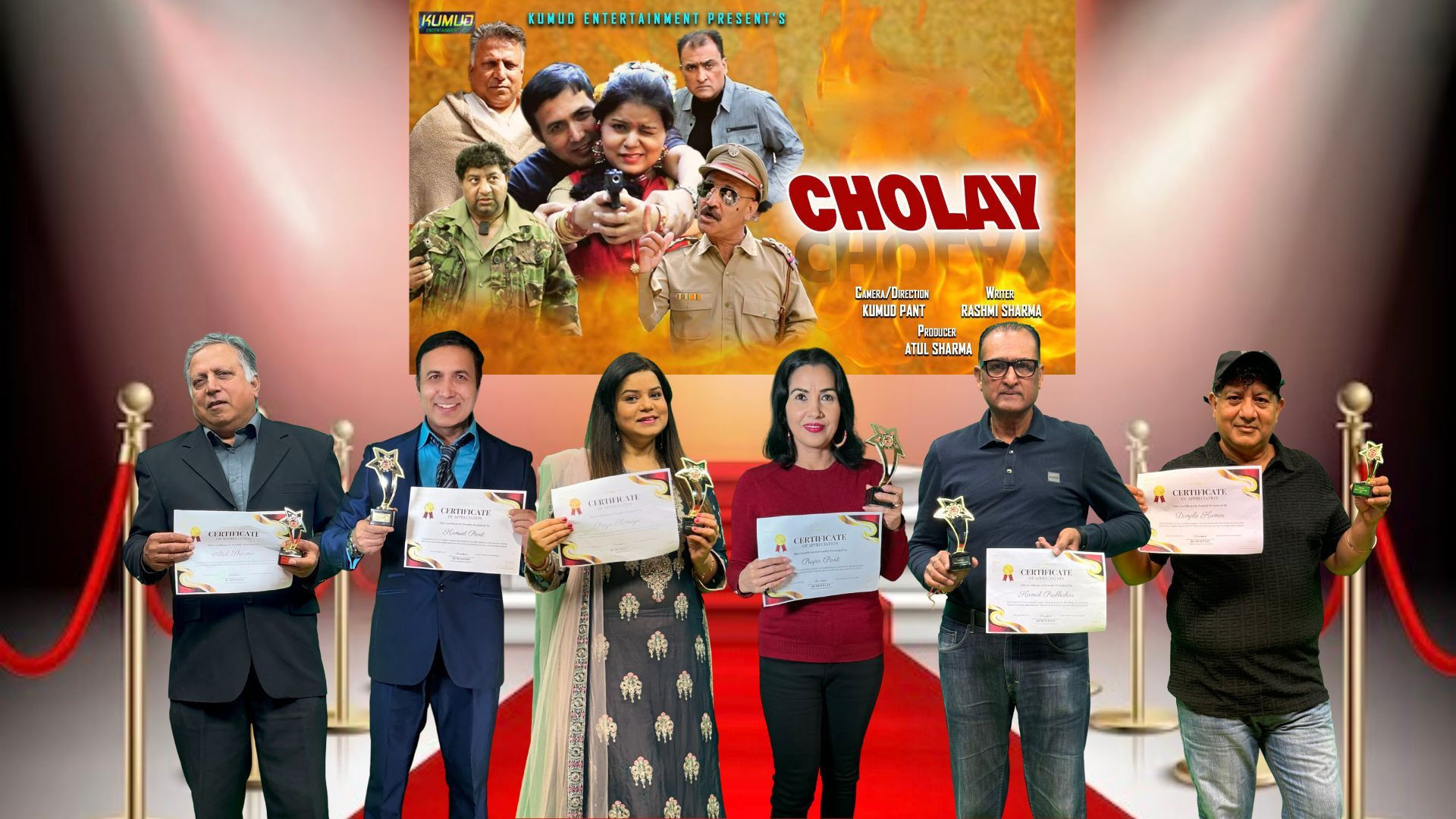 Backdrop for Kumud Entertainment Film Awards