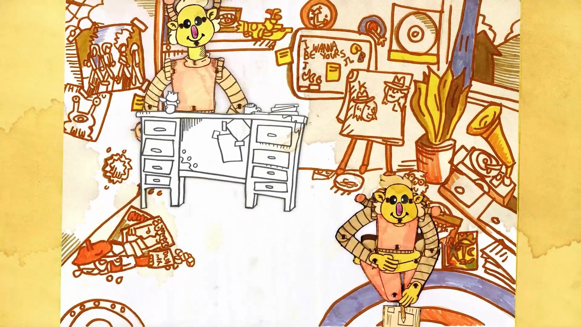 Backdrop for A Man For Our Time