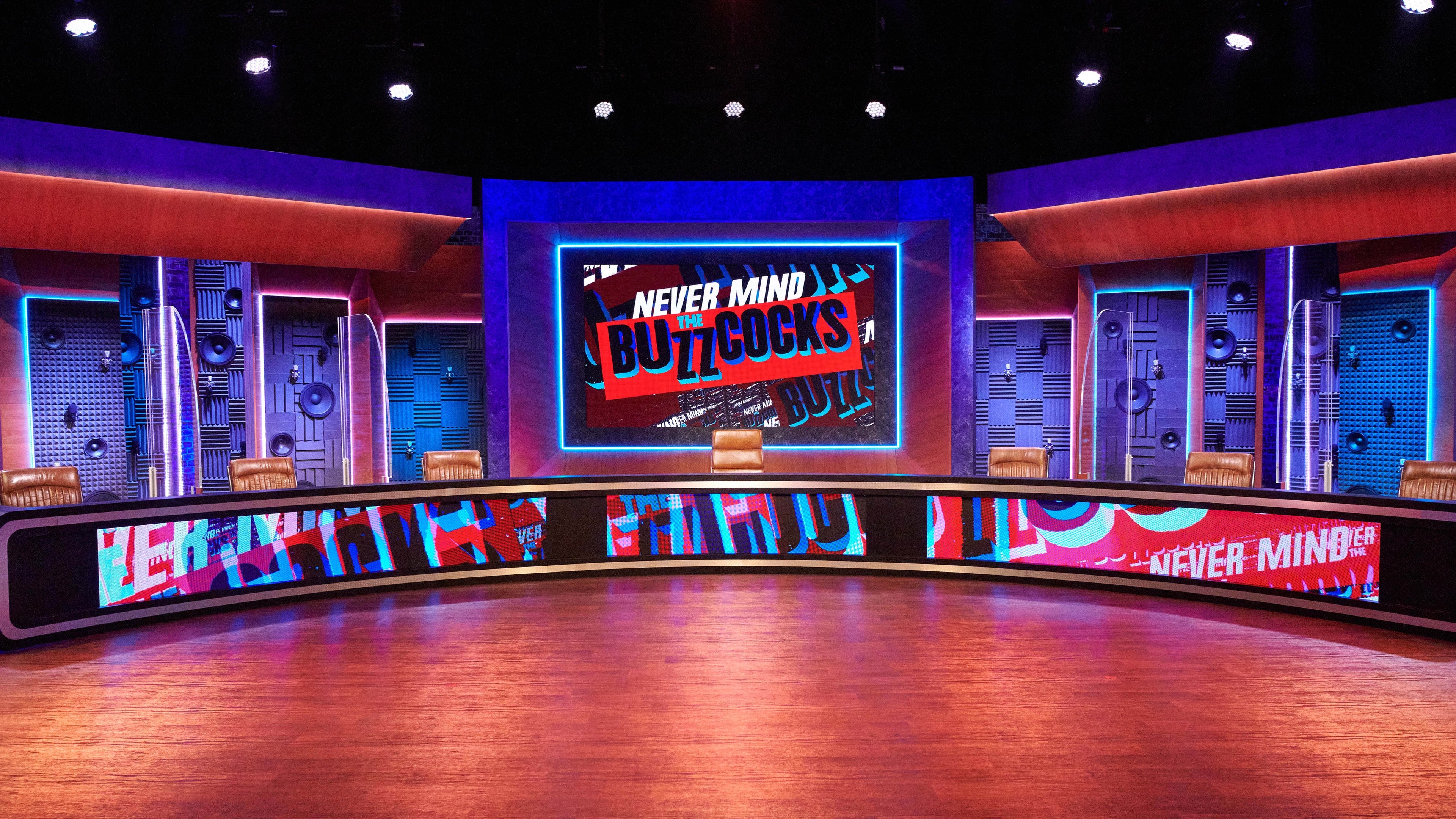 Backdrop for Never Mind the Buzzcocks