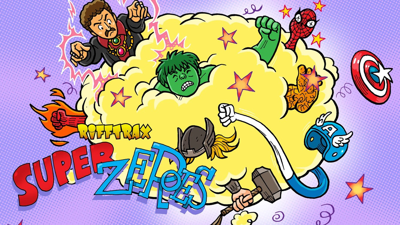 Backdrop for RiffTrax: Super Zeroes