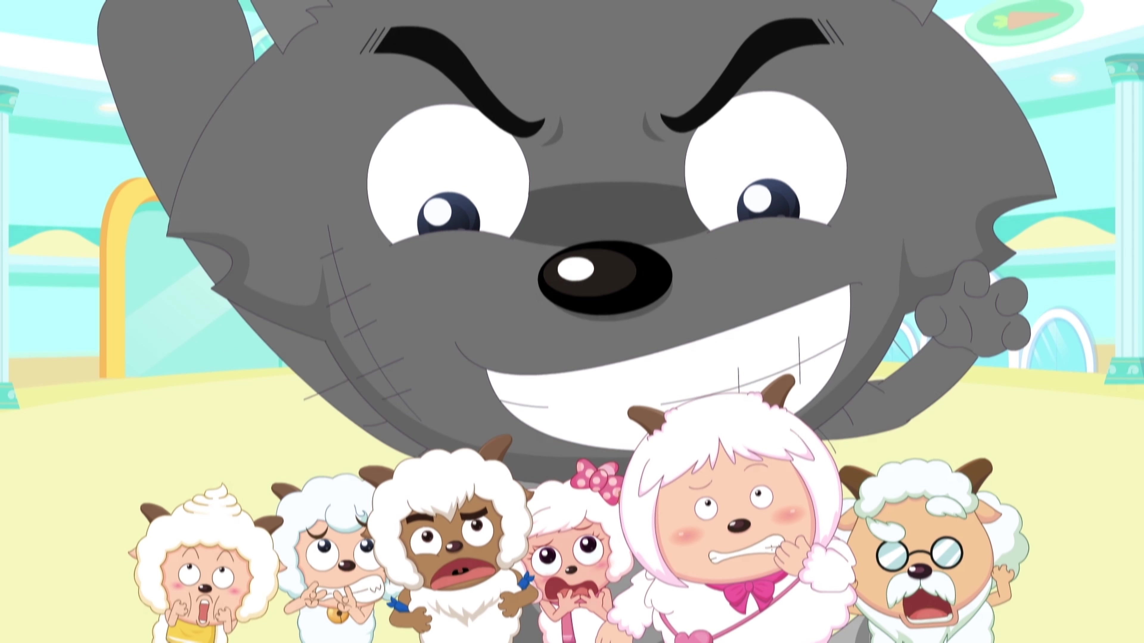 Backdrop for 喜羊羊与灰太狼之奇幻天空岛