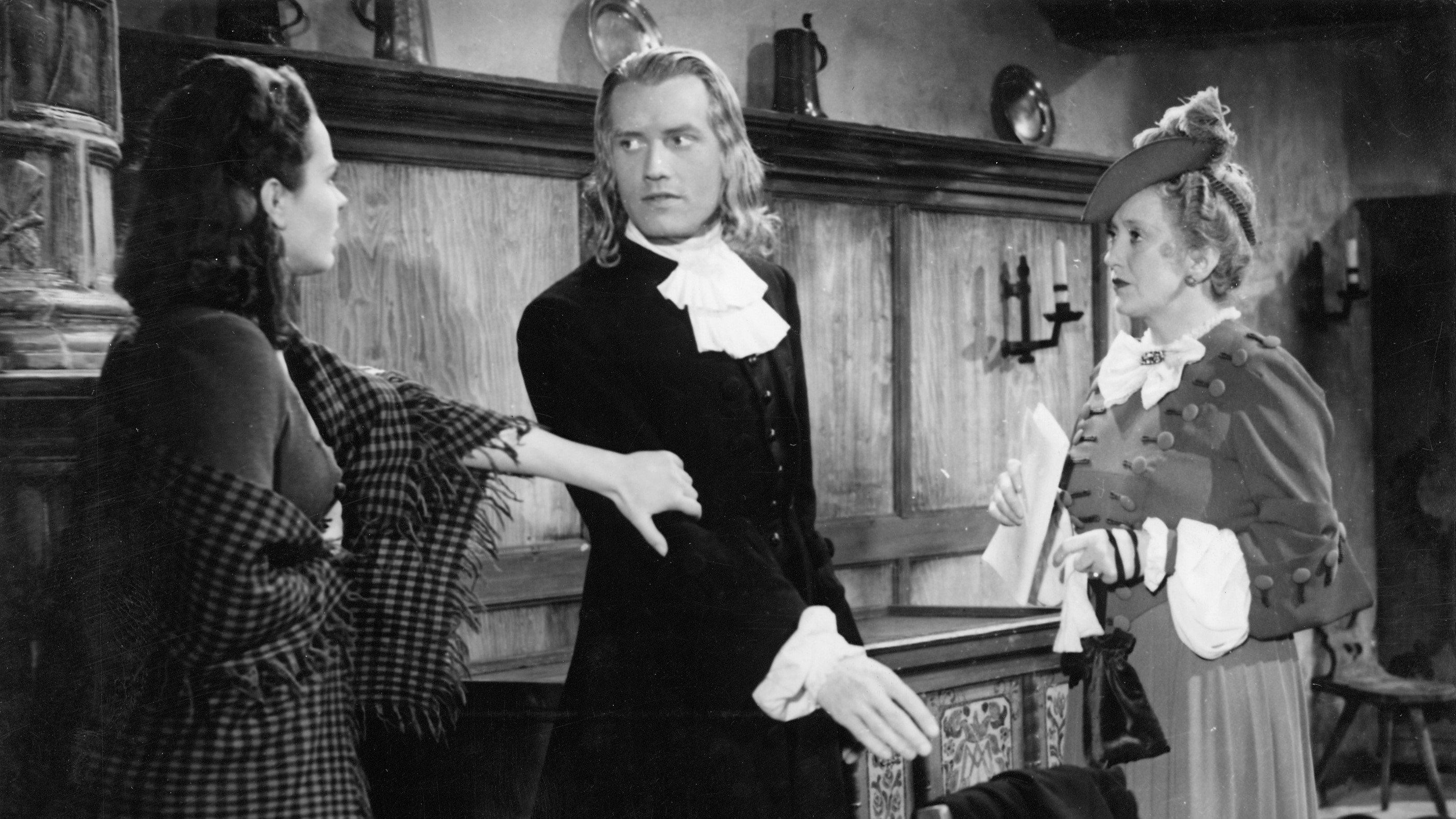 Backdrop for The Comedians