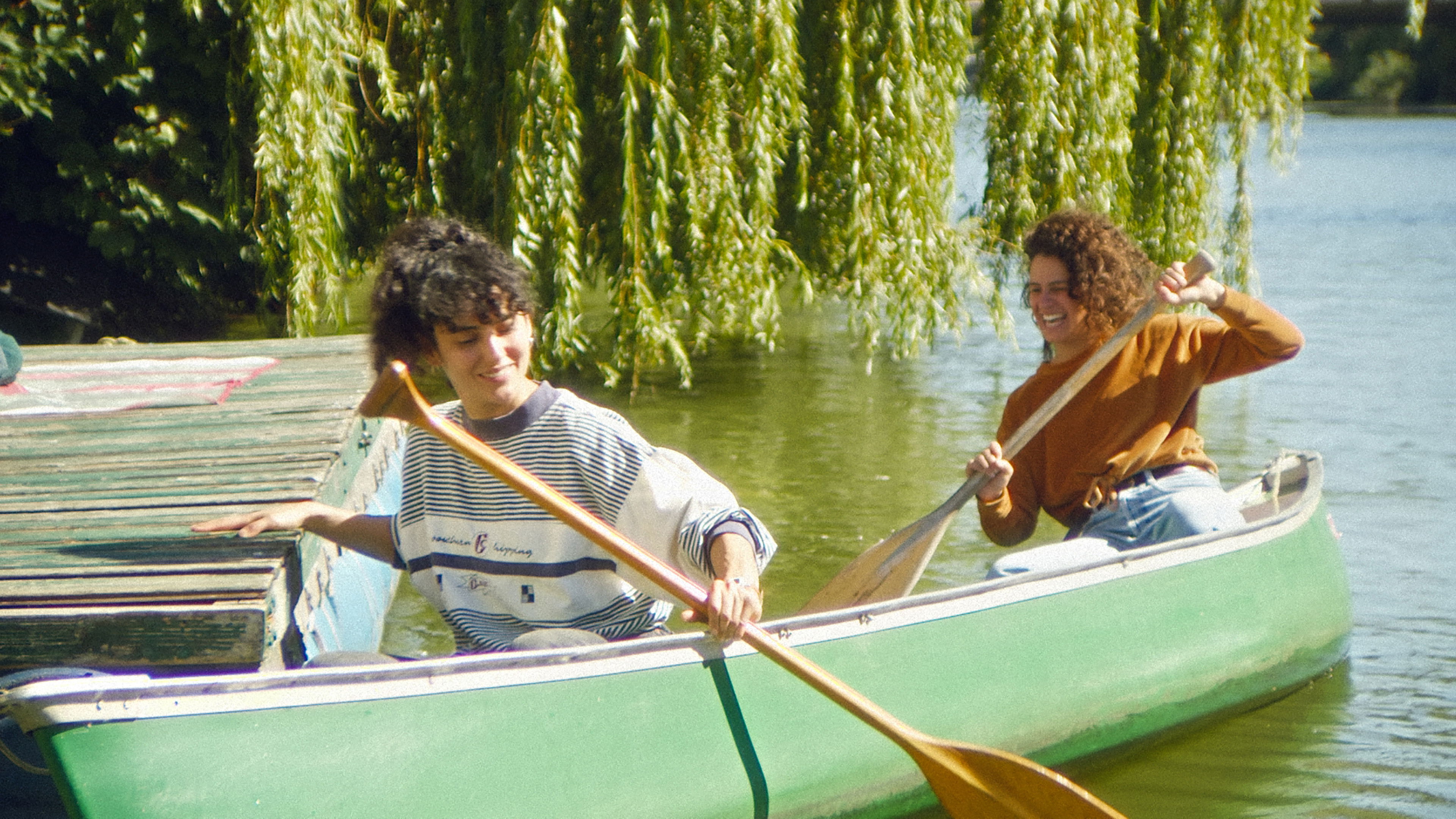 Backdrop for One Dances, the Other Doesn't