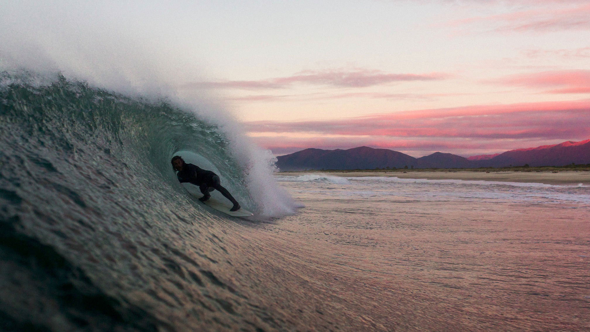 Backdrop for Lost Track New Zealand