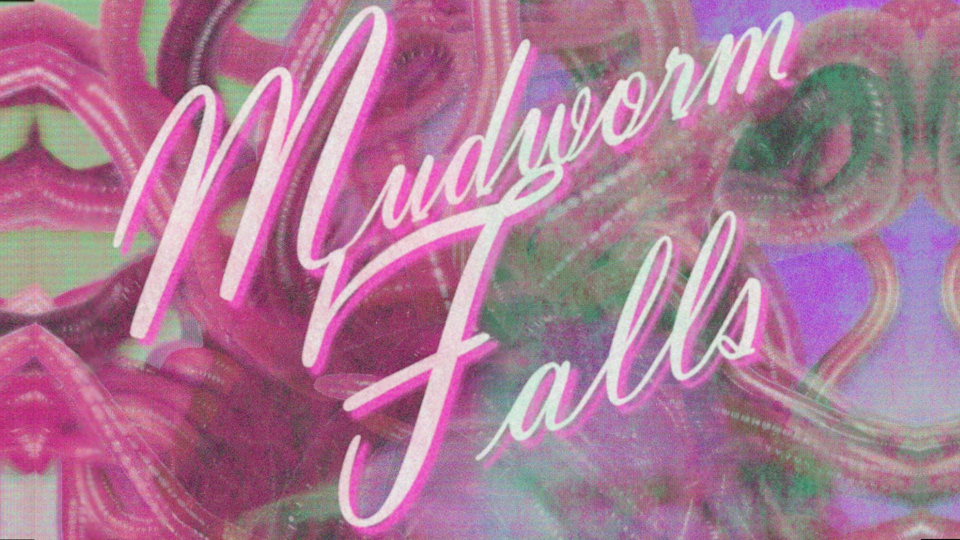 Backdrop for Mudworm Falls