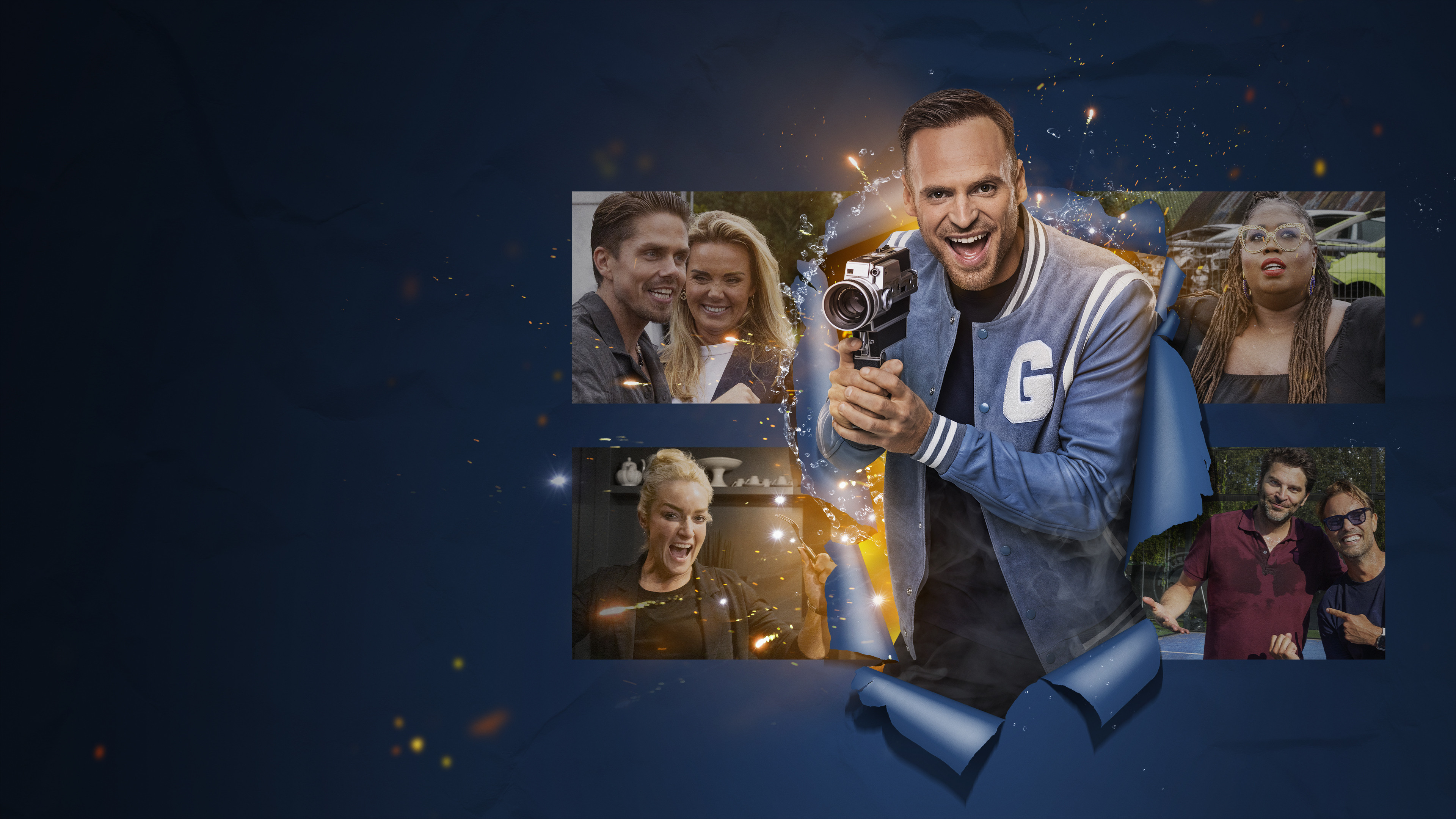 Backdrop for De Prank Show